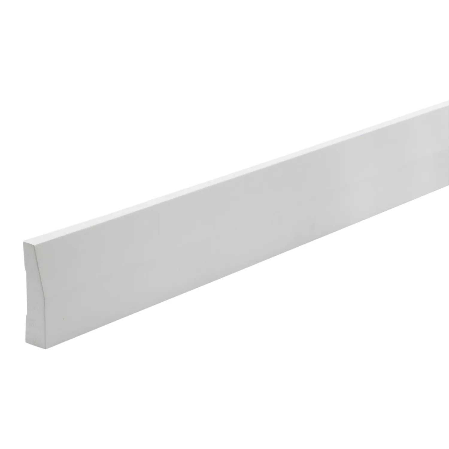 18mm Pine Architrave & Skirting HS33 Half Splayed FJ Primed