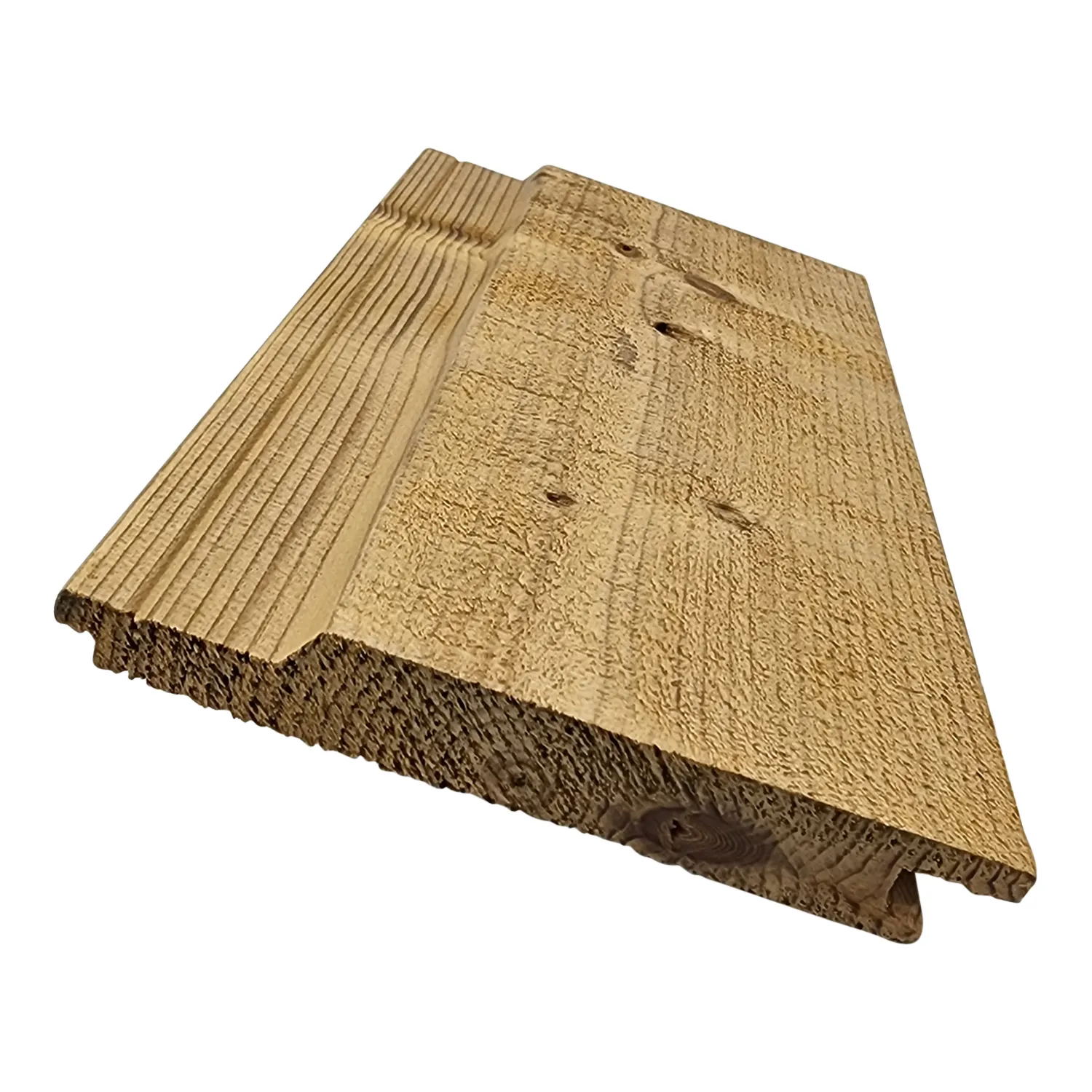 Thermory® Thermo Spruce C26 Cladding Natural Sawn Face