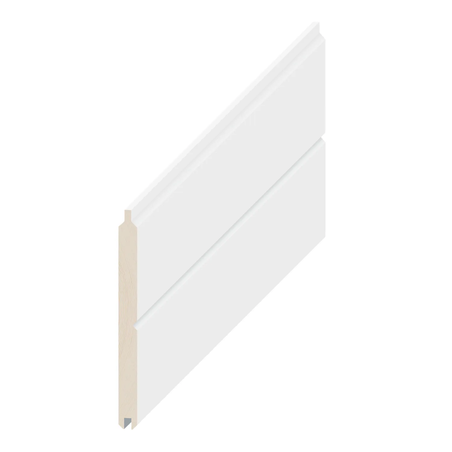 140x12mm Pine Lining V-Joint Primed