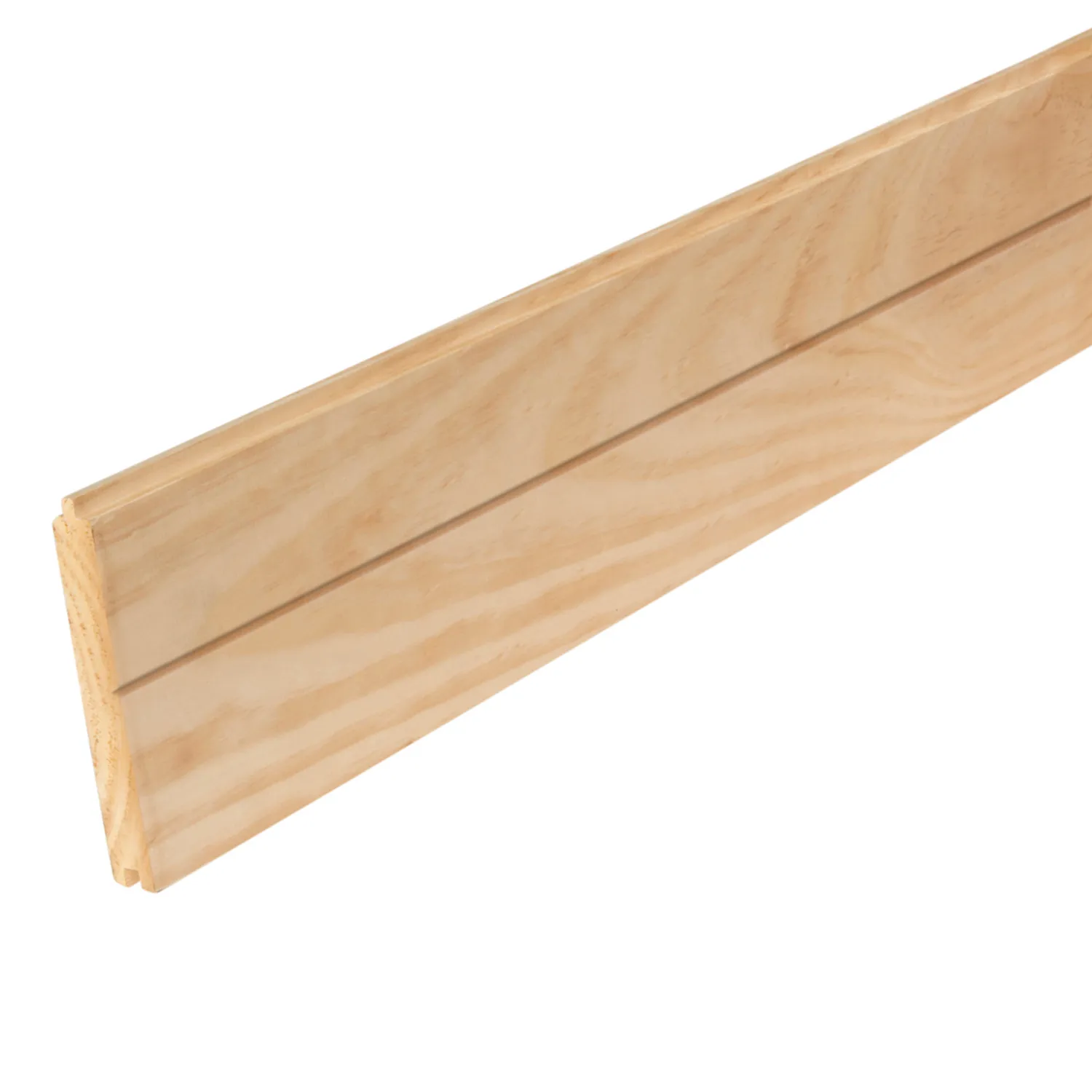 140x19mm Radiata Pine Lining V-joint #312 Reversible
