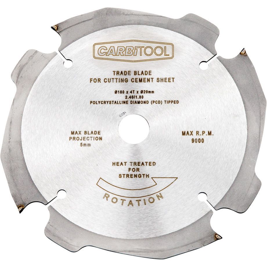 Carbitool Cement Sheet Cutting Blade Bowens