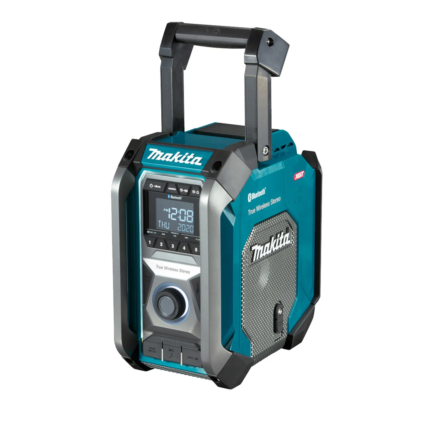 MR005GZ_01_01_dbaabe09eb9581bf3457e2549911d9a7ca2d7d12_RS145_MR005GZ Makita® MR005GZ 40V Max Bluetooth Jobsite Radio (Tool Only)