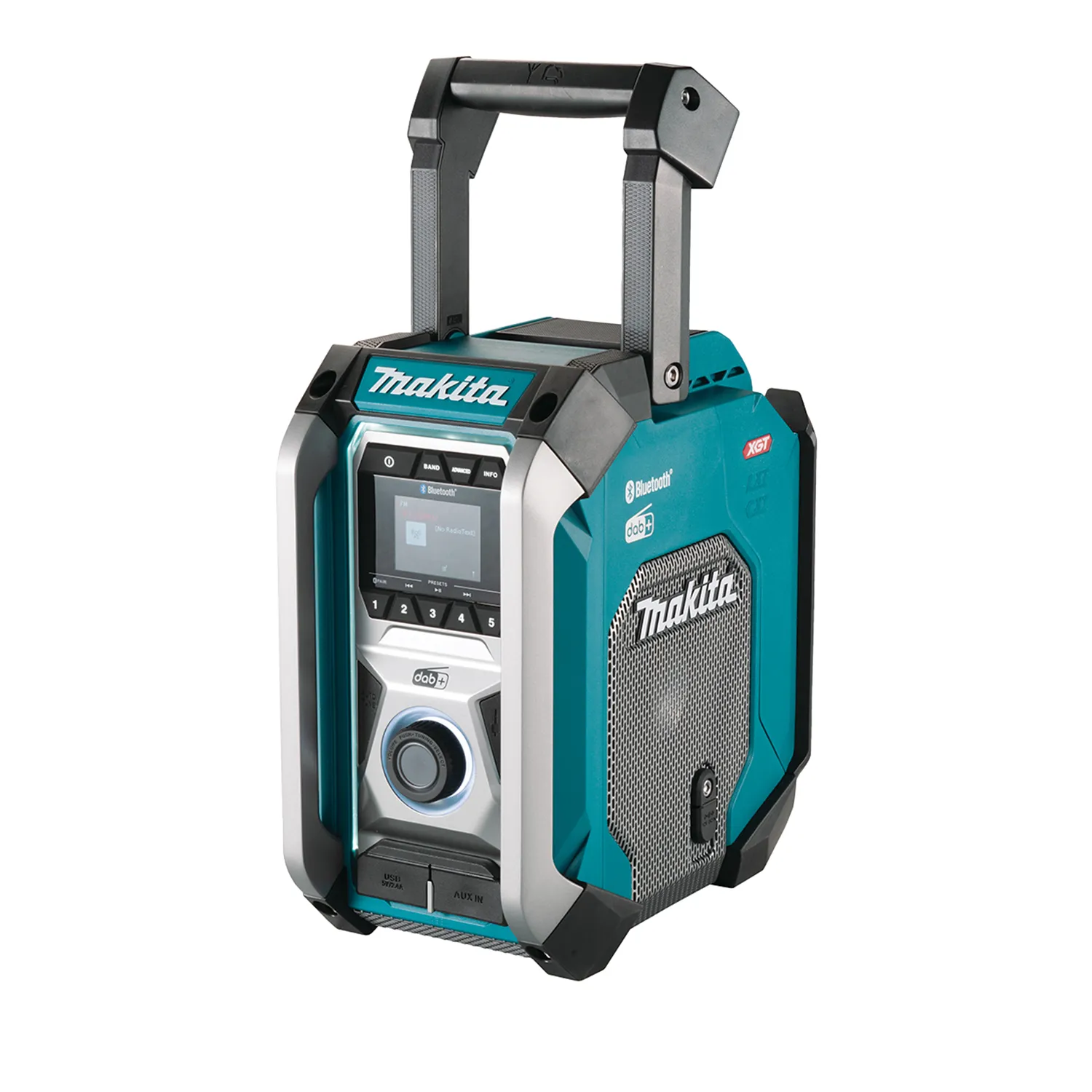 MR007GZ_01_01_3e1d60786c45e09f31ff4c601109d2e06f71dc6c_RS146_MR007GZ Makita® MR007GZ 40V Max XGT Digital Bluetooth Jobsite Radio (Tool Only)