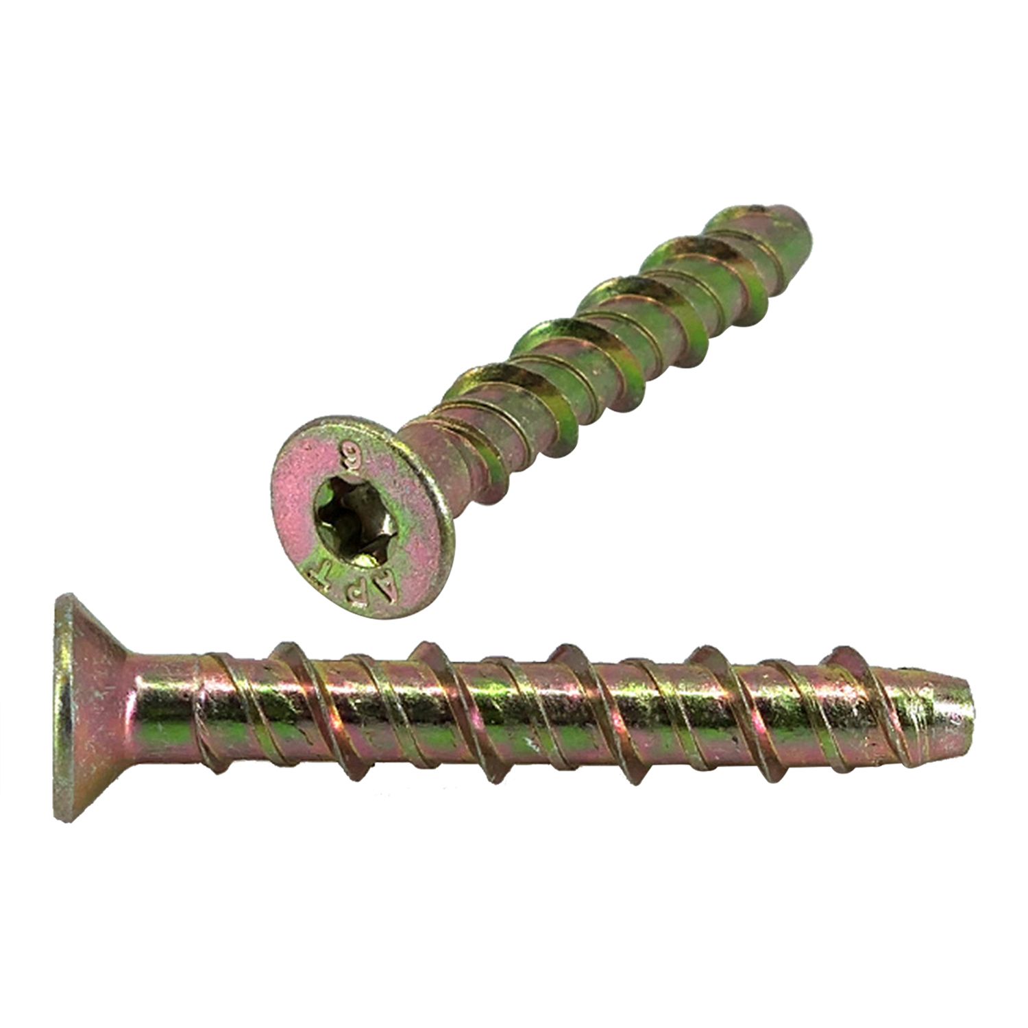 Yellow Zinc Plated Macsim® Screwbolt Bowens