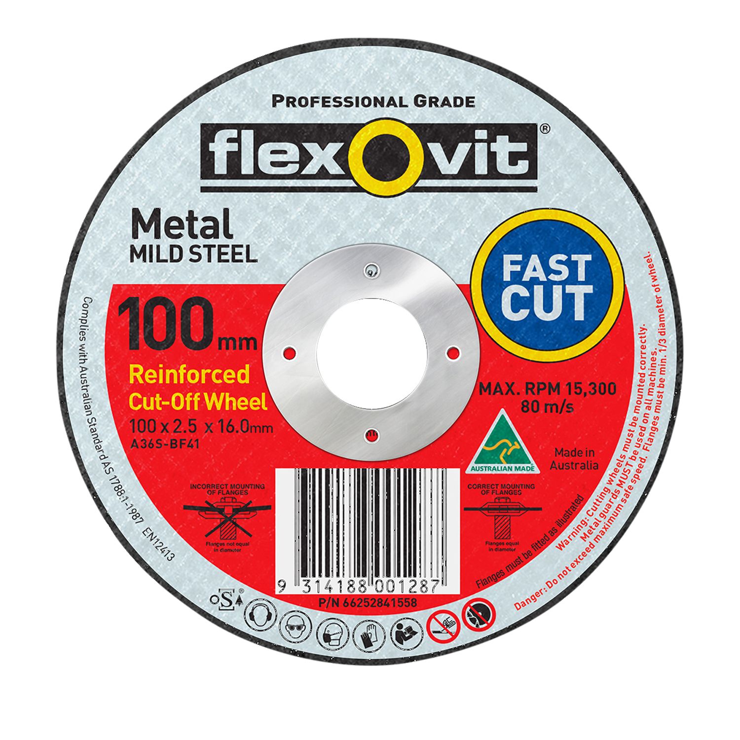 Flexovit® FH38 Metal Cut Off Wheel Bowens