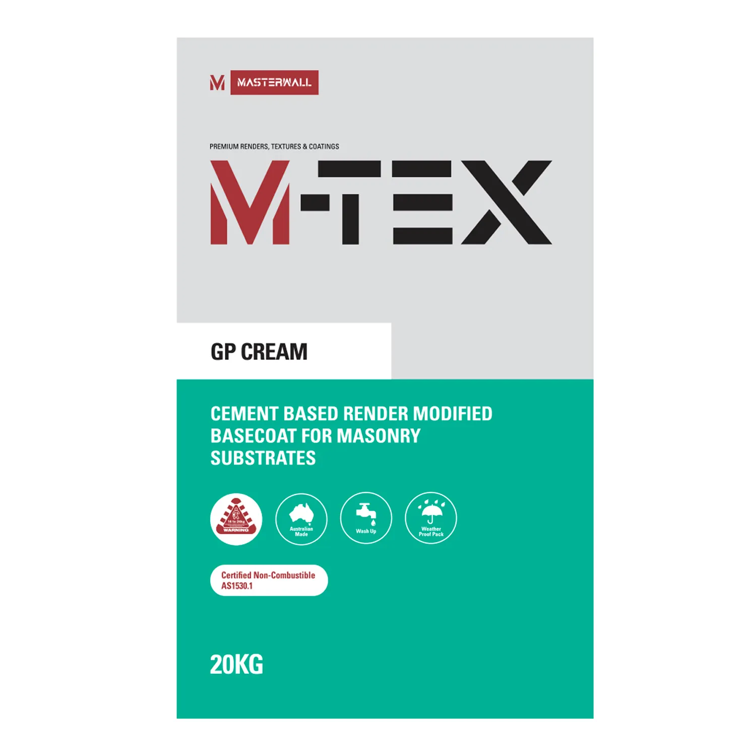 Masterwall® M-TEX GP Cream Masonry Render