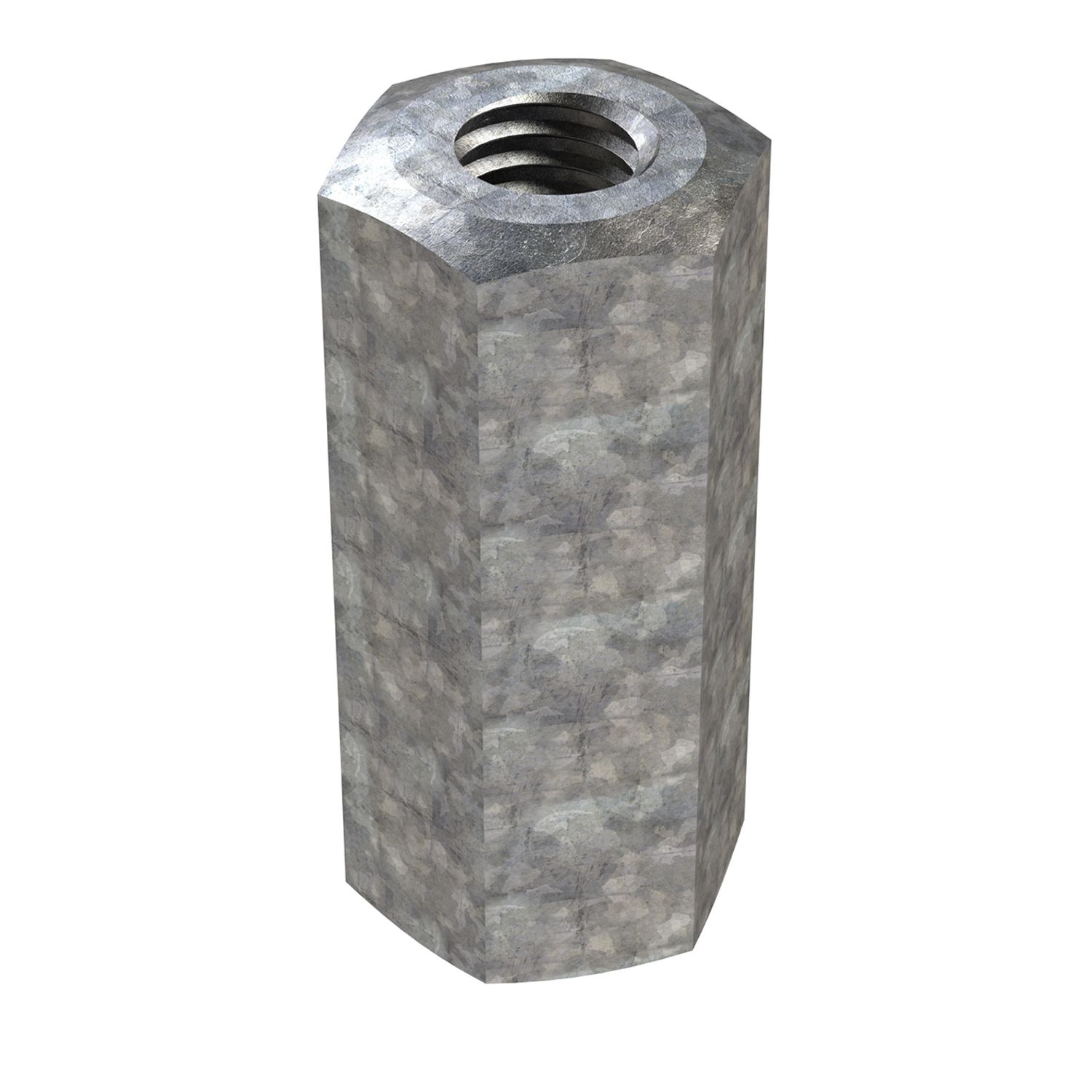 Bremick™ Threaded Rod Coupler Galvanised Bowens