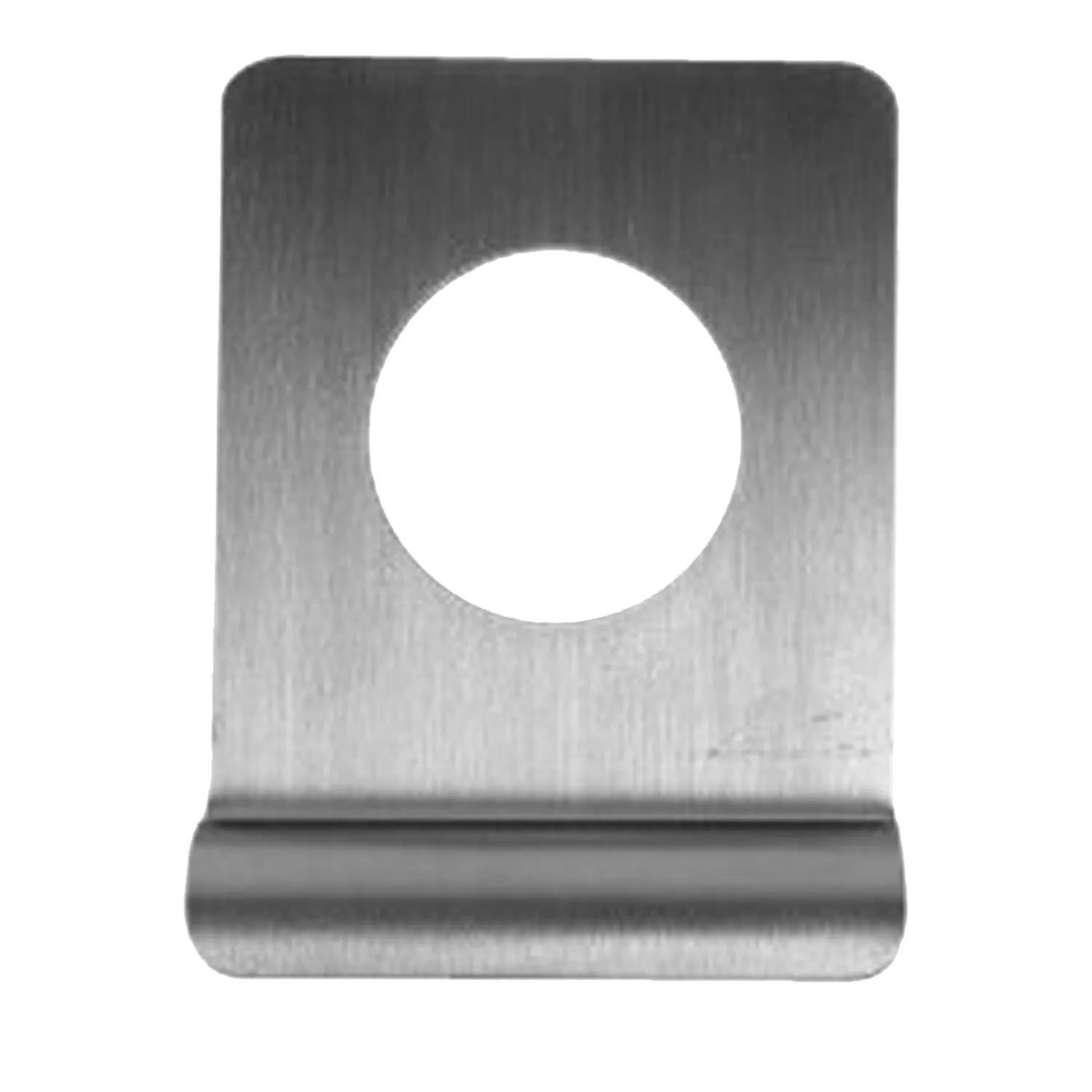 Novas Night Latch Round Cylinder Pull Satin Stainless Steel