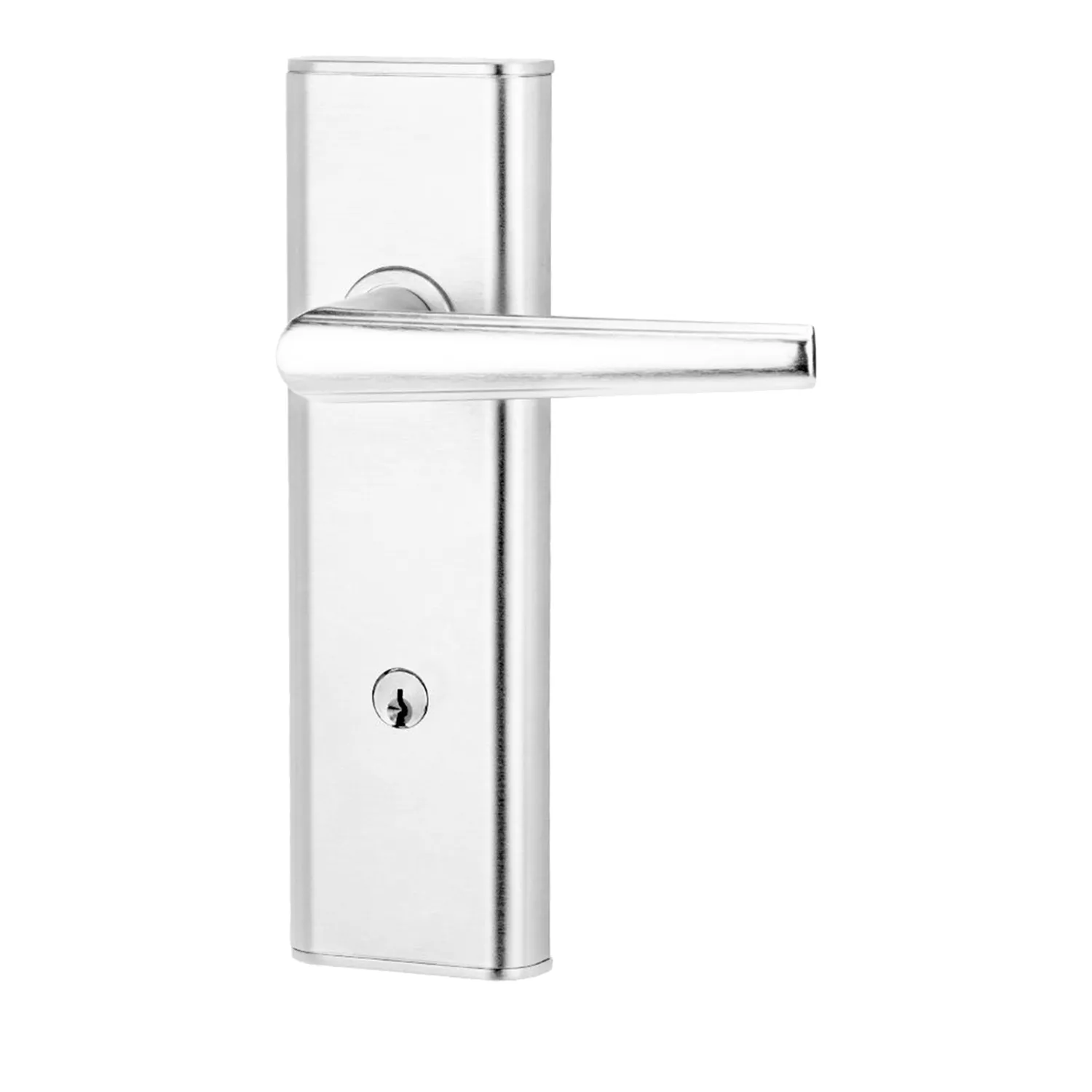 Lockwood Nexion® Vision Mechanical Entry Lockset Spire Lever Chrome Plated