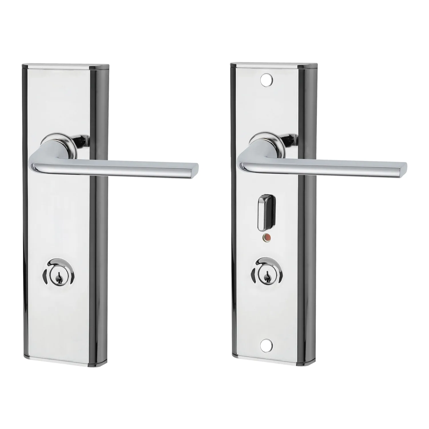 Lockwood Nexion® Vision Mechanical Entry Lockset Glide Lever Chrome Plated