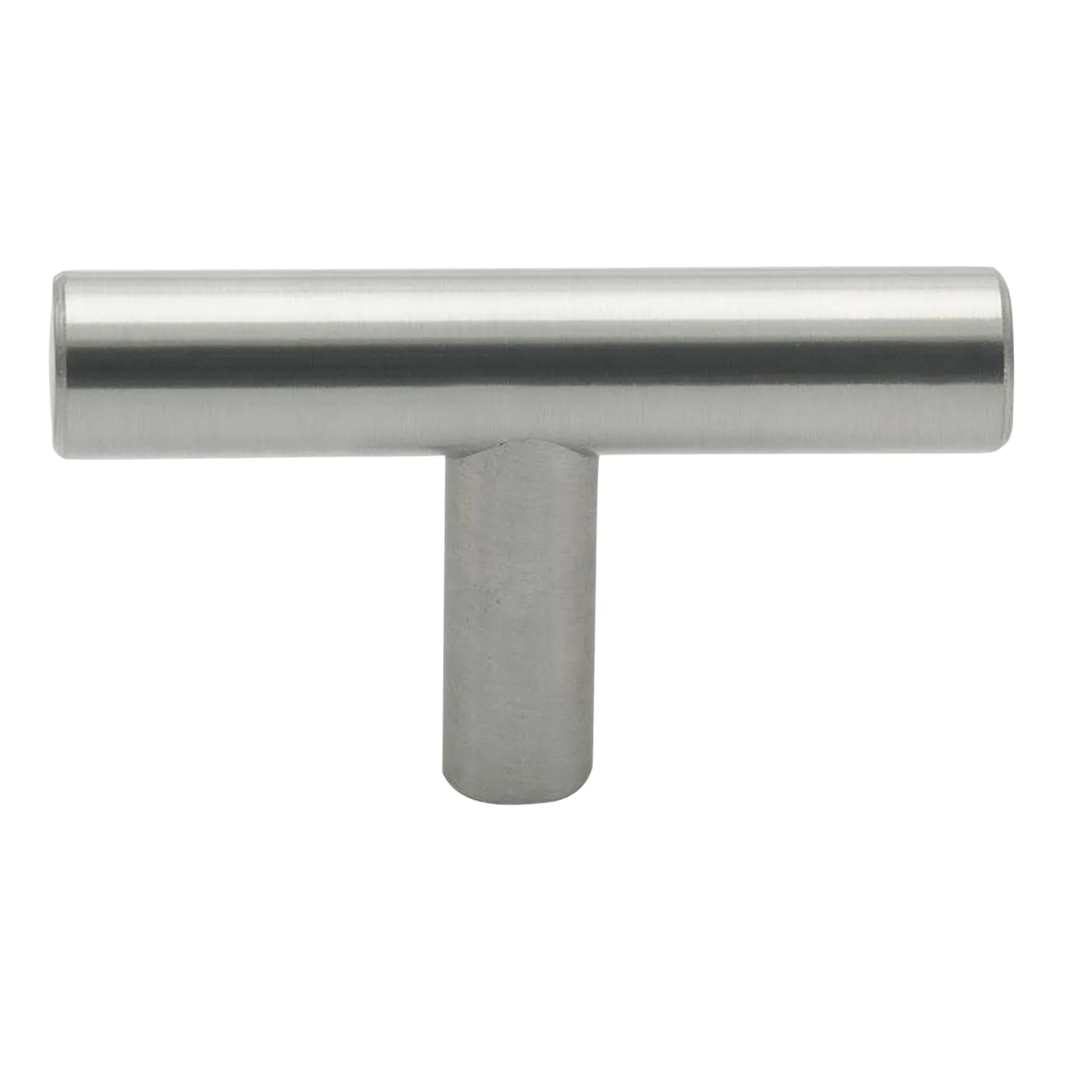 Prestige Cabinet Door T Knob Brushed Nickel