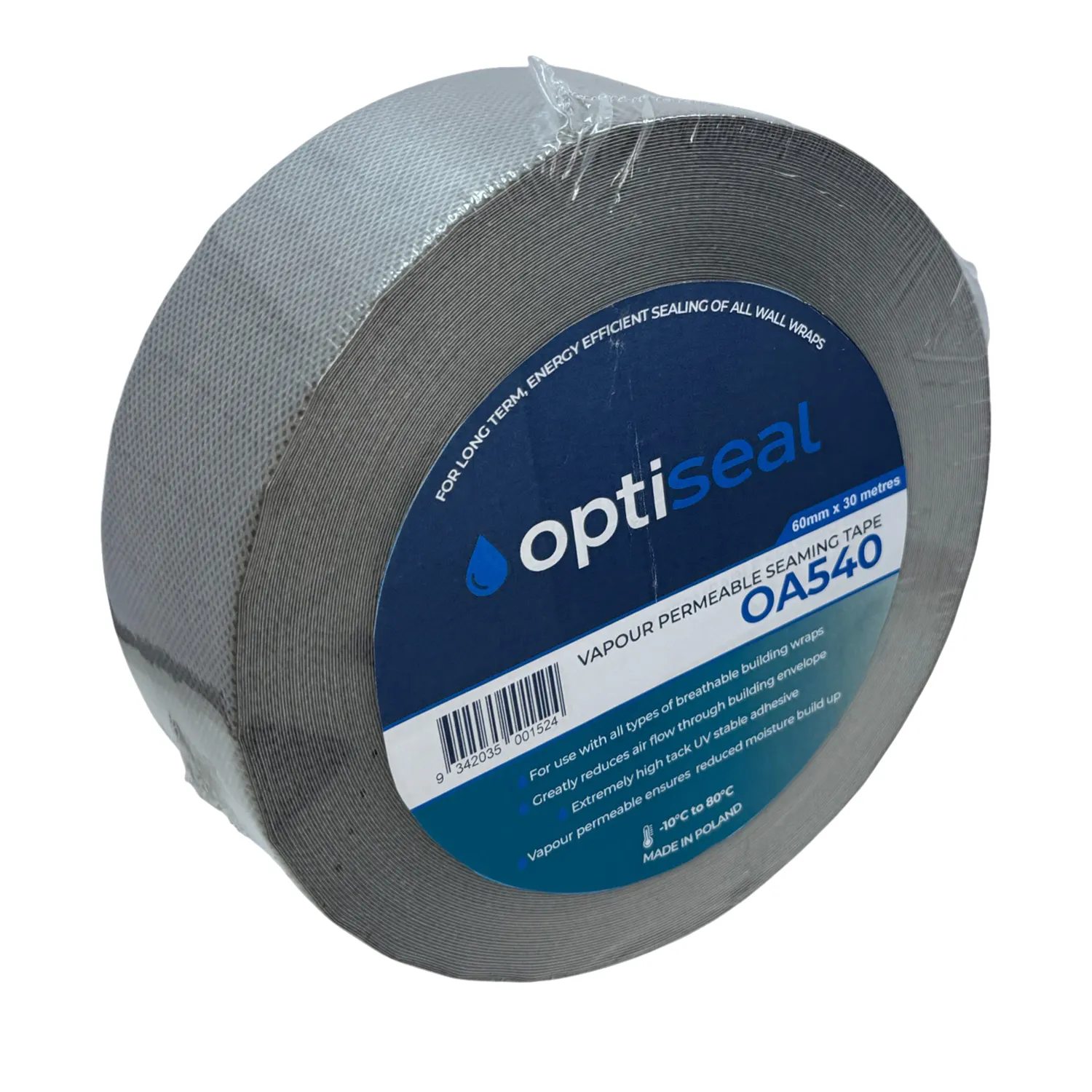 OA540GY6030R_01_01_18e6243e589a22f668866dd7791970b2b396fe7c_540GY6030Rspplrmg10 OptiSeal Vapour Permeable Seaming Tape Grey