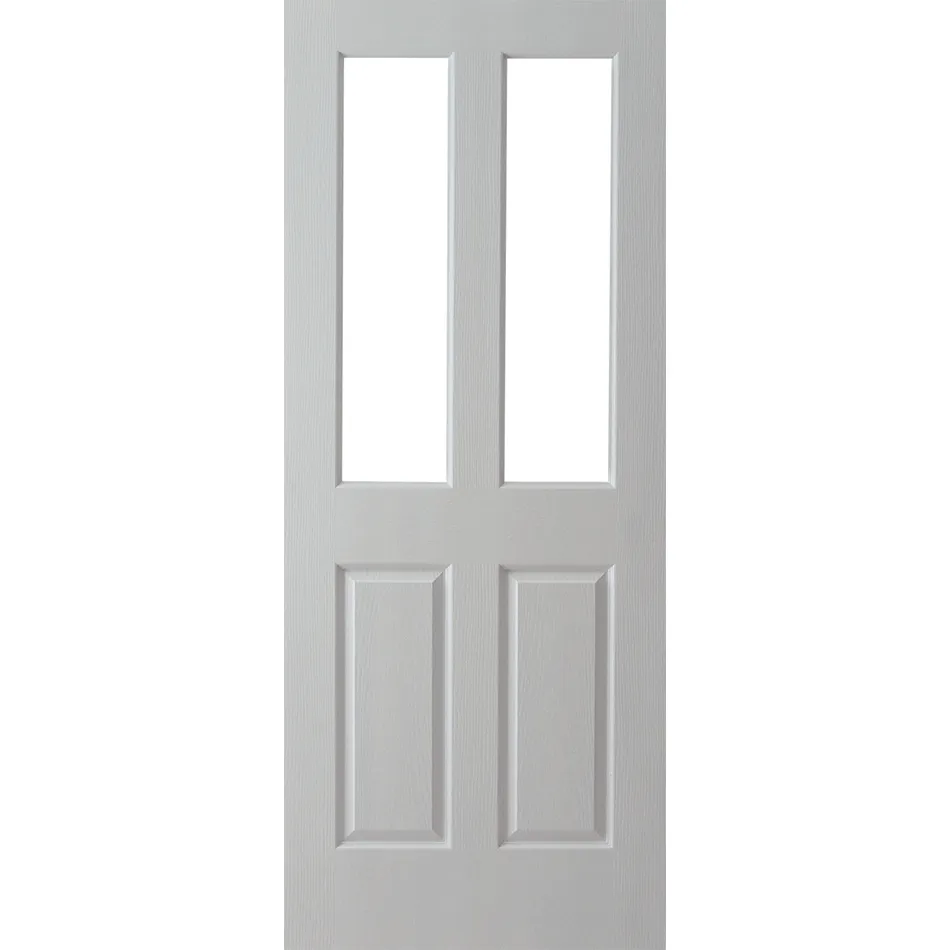 Hume Internal Door Oakfield OAK-G Primed MDF Translucent