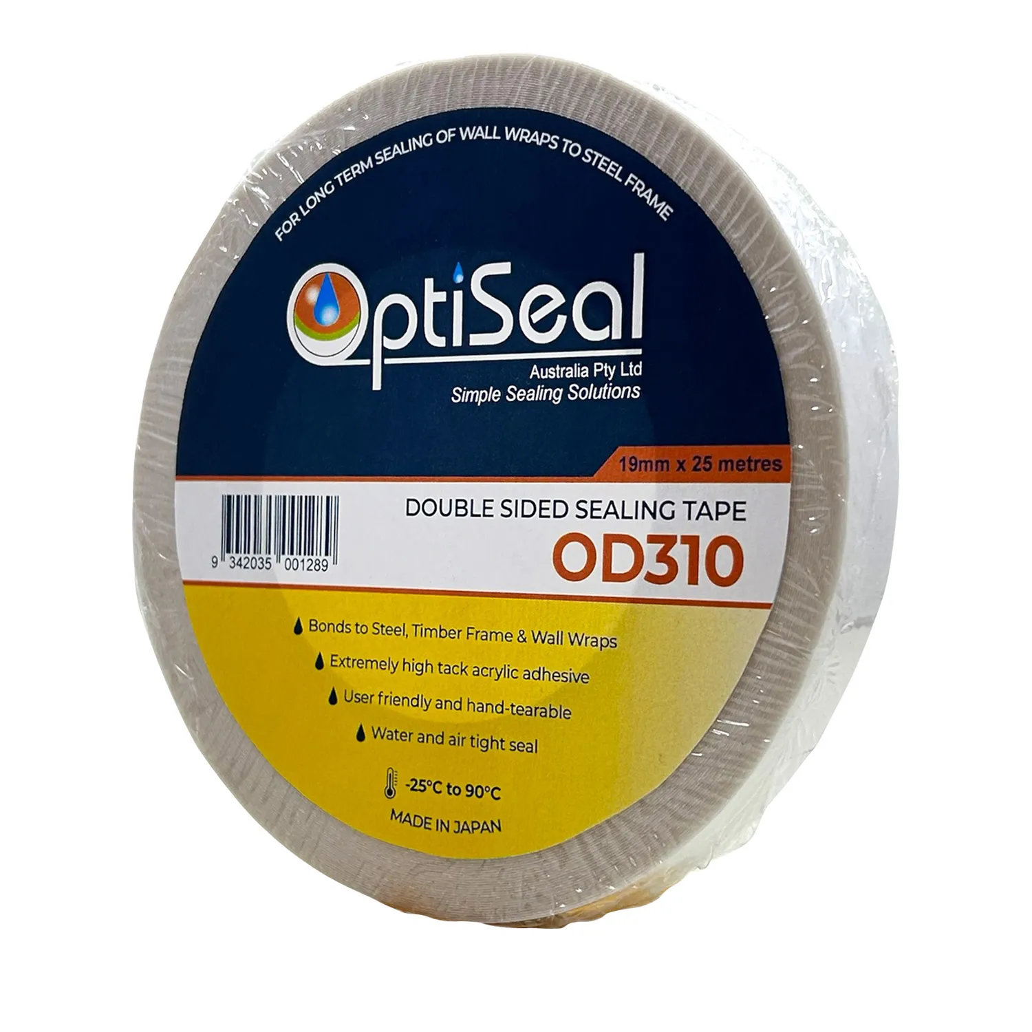 Tenacious Tapes OD310 Double Sided Resin Cloth Tape