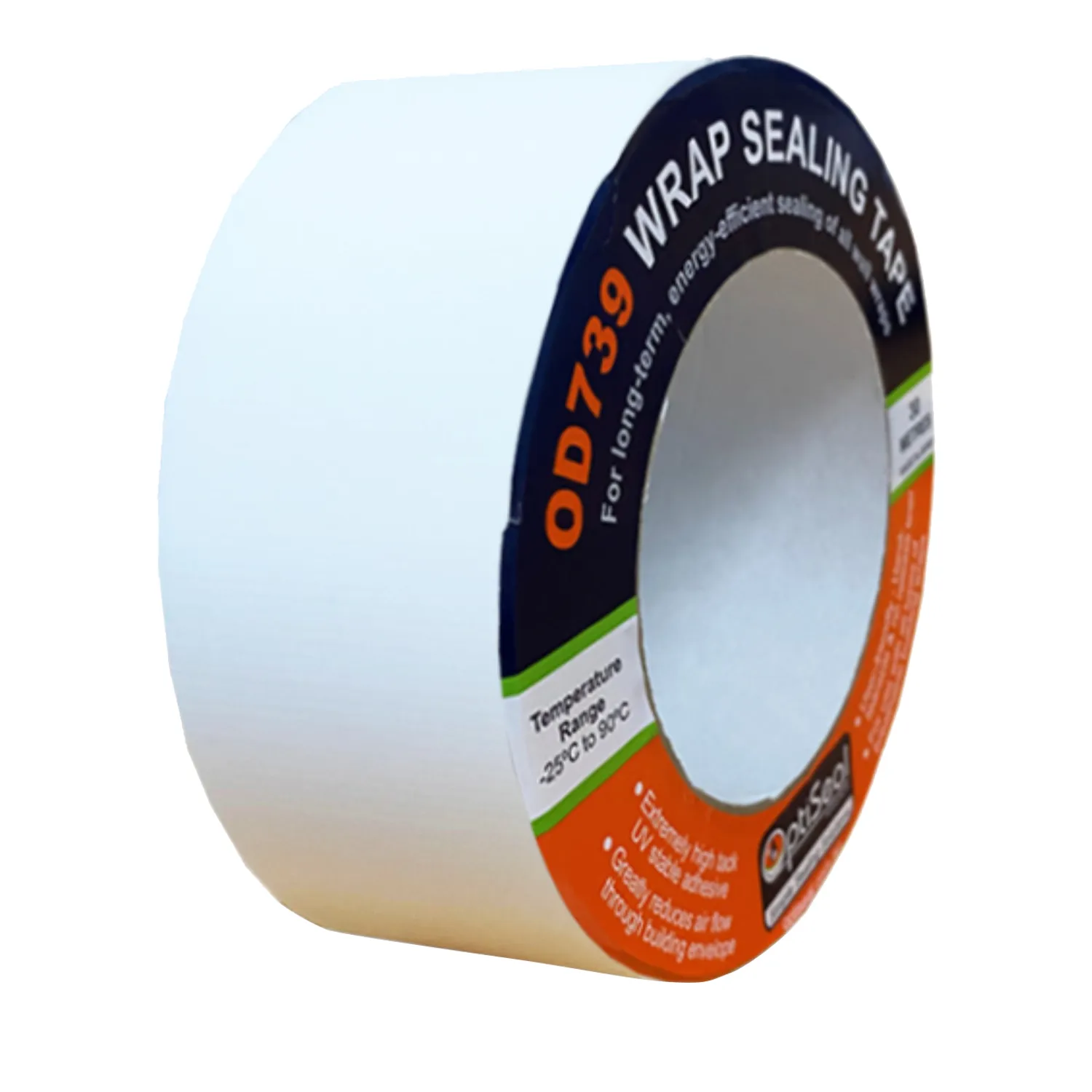 OptiSeal Building Wrap Sealing Tape White