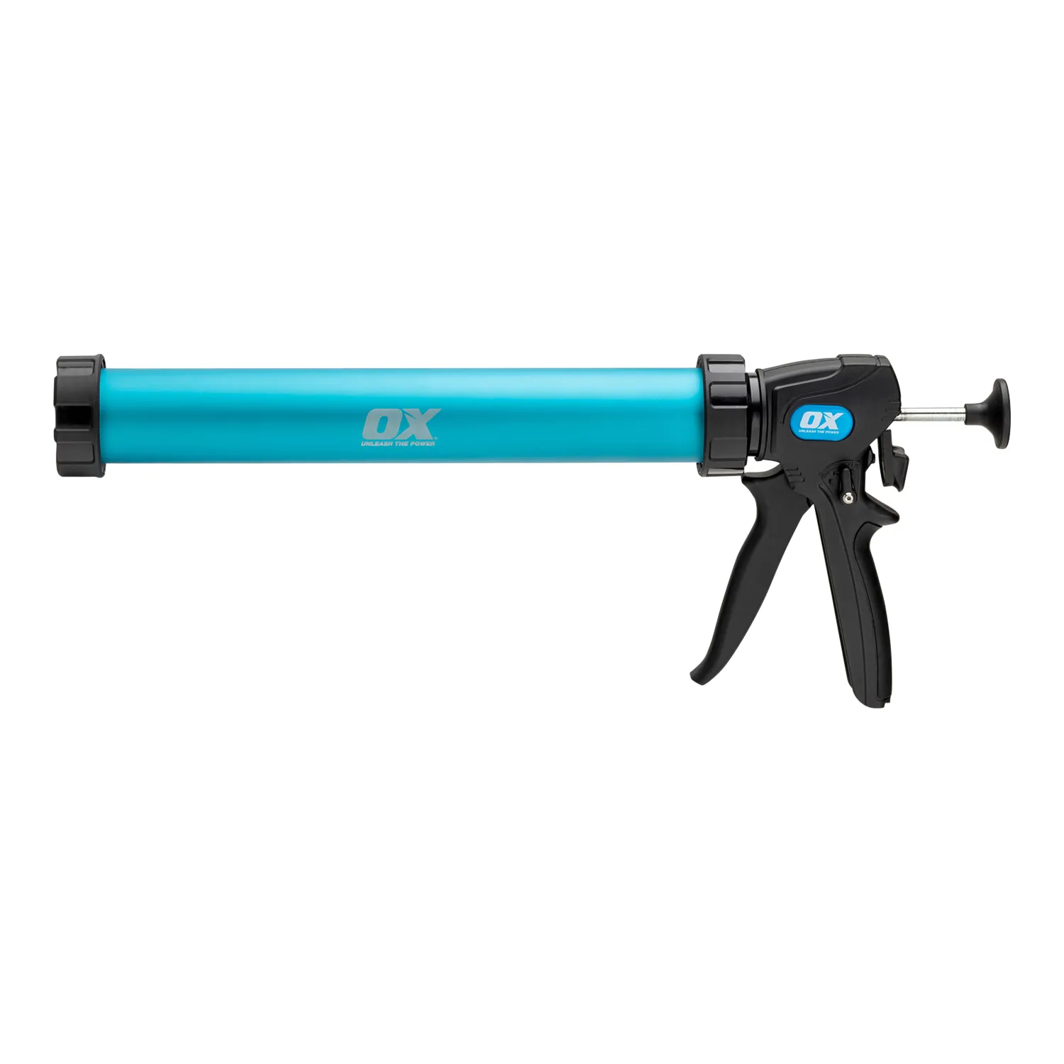 OX-P045560_01_01_ea8edc2dc4a9d31cb18cccaacc9892db453d63f5_1404_010_large Ox® Pro Tubular Dual Thrust Caulking Sealant Gun