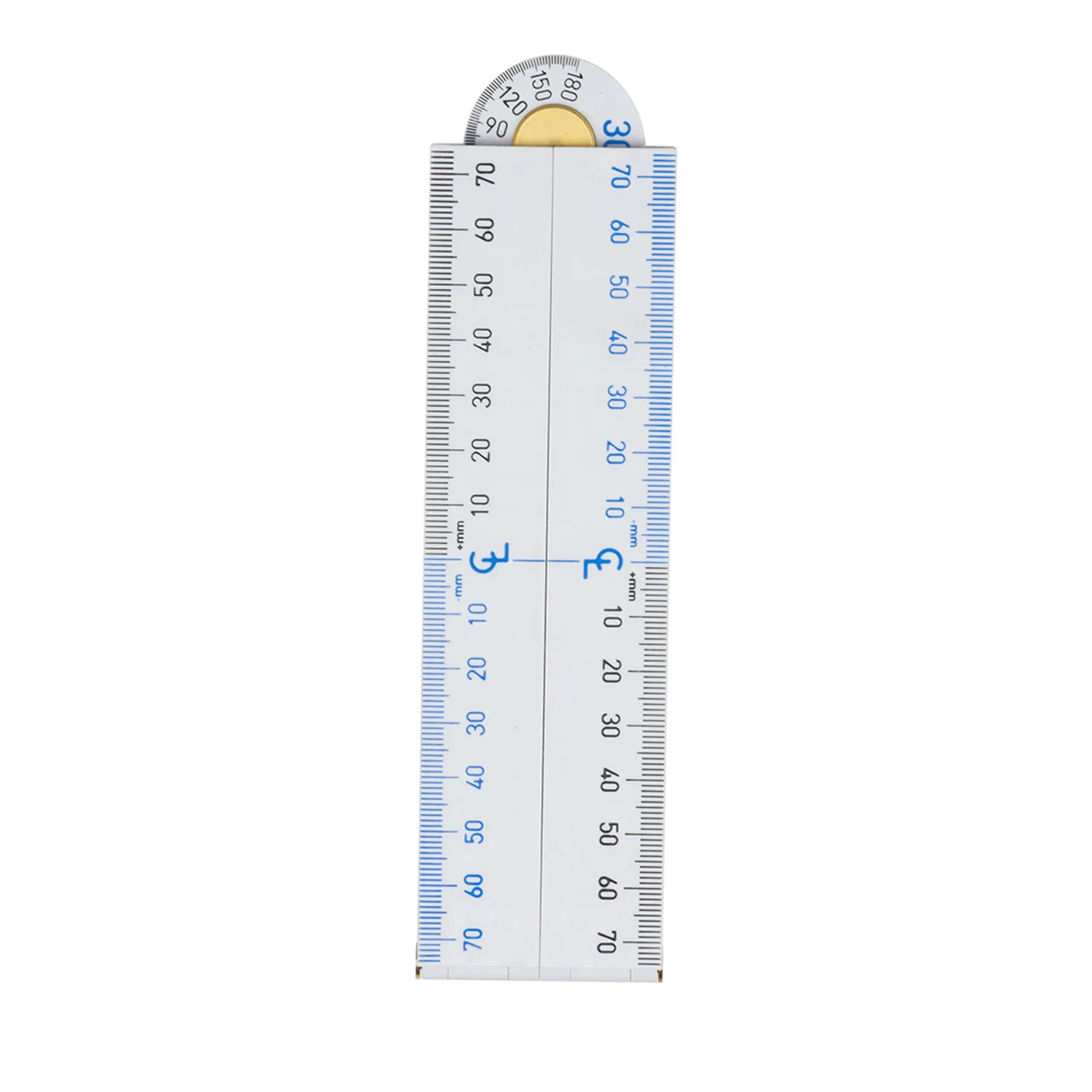 Ox Pro Tuff Folding Rule White