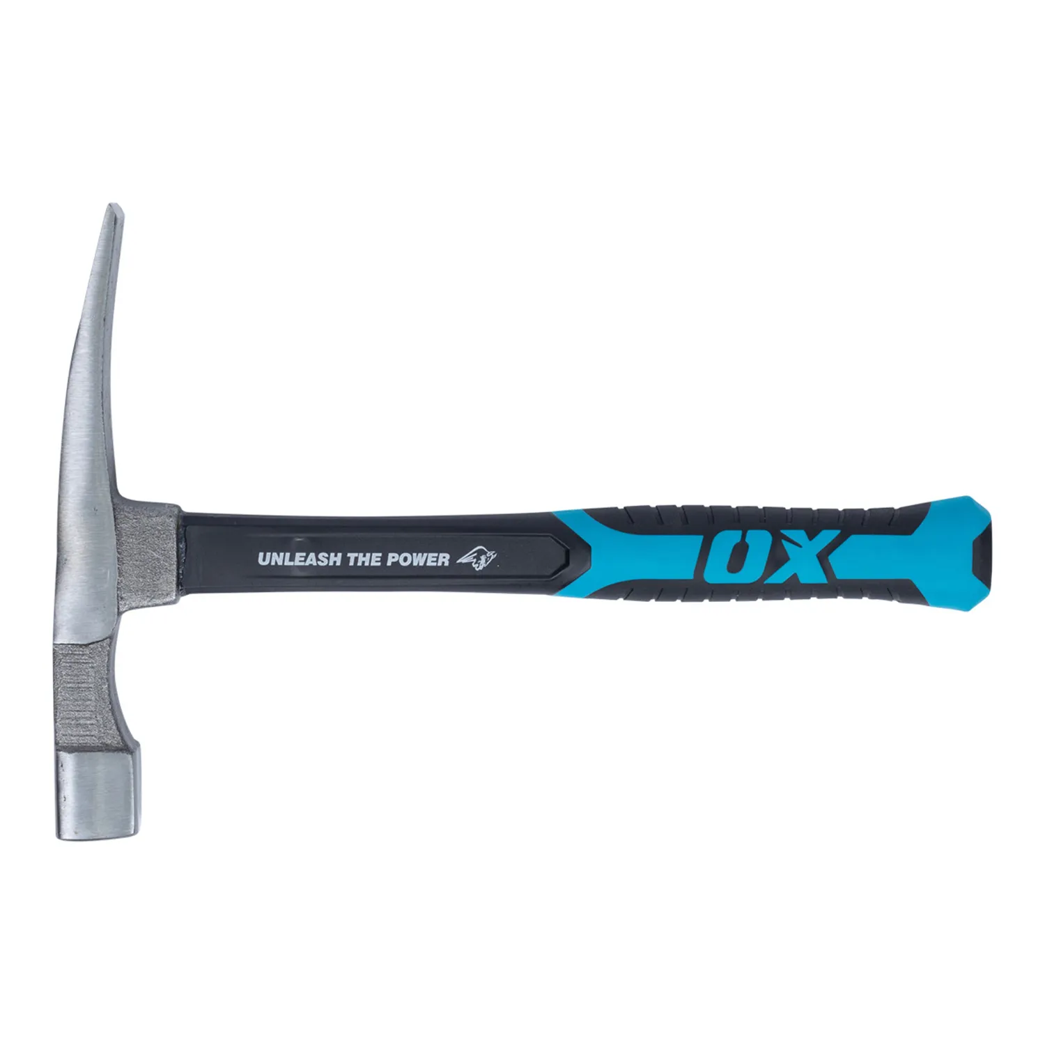 OX® Brick Hammer with Fibreglass Handle
