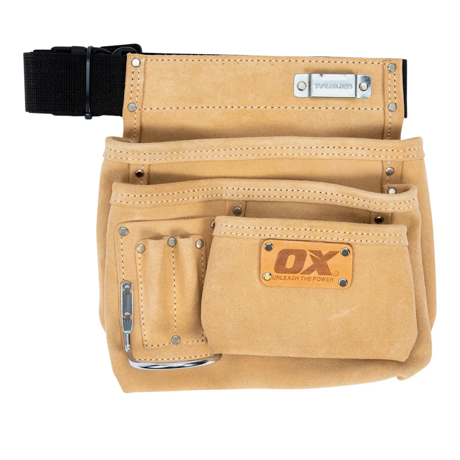 OXT265301_01_01_65ecd1483c5e61c3adad6d692e1bbd3f86b38448_OXT265301_0 OX® Trade Leather Tool Belt Single Pocket