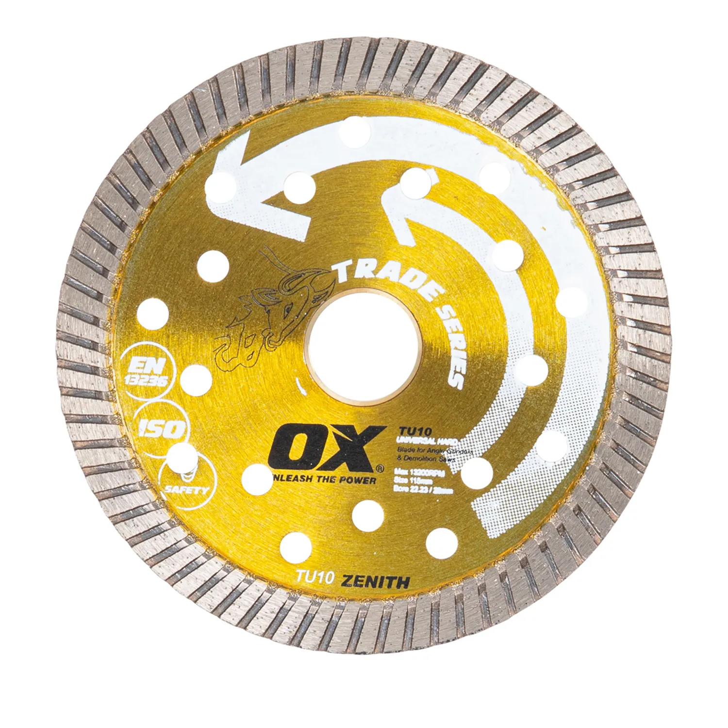 OXTU104_01_01_7482fb502a8c5b91ebefa8d4bf2e26eeb2225d31_OXTU104_0 OX® Trade Turbo Diamond Blade Universal/Hard