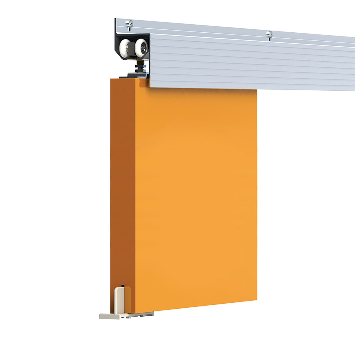 Cowdroy P16010 Forerunner Door Track Set Mill Finish Bowens