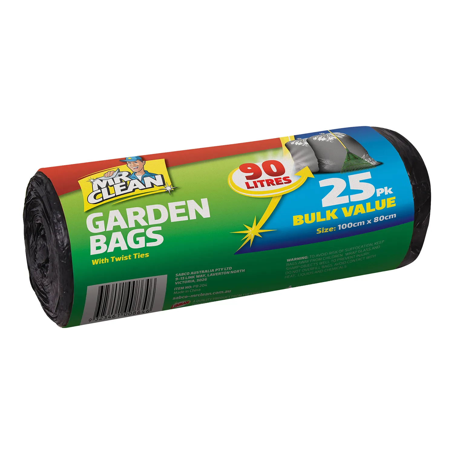 PB204_01_01_5a0fad4b80f7b0686ff6c74ada787855a2d0019e_PB204_GardenBags_90L_25Pk Mr Clean Garden Bags Black