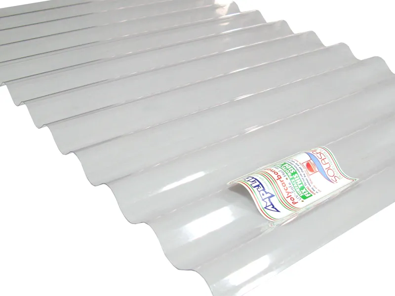 Ampelite Solasafe® Greca Polycarbonate Sheeting