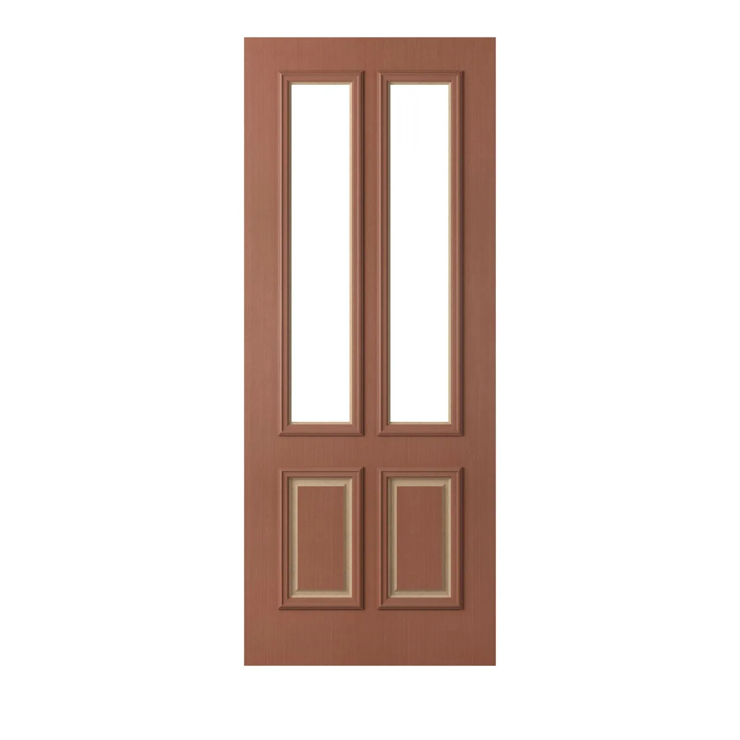 Corinthian Entrance Door Classic PCL4G Veneer Deco Zinclight