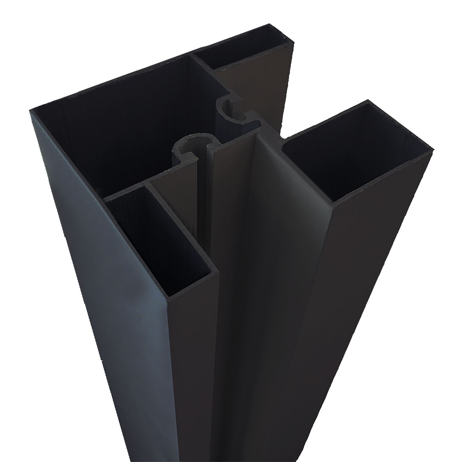 PermaTimber® Perma Fence™ Corner Post Ebony Bowens
