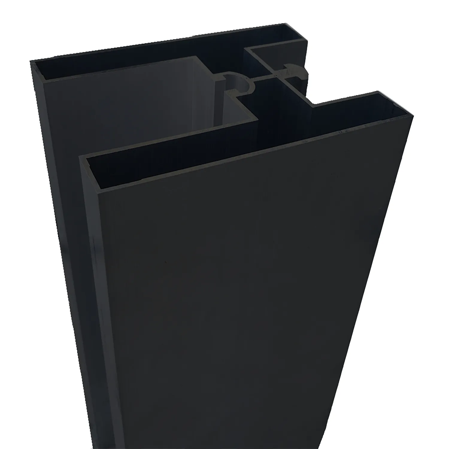 PermaTimber® Perma Fence™ Two Way Post Ebony
