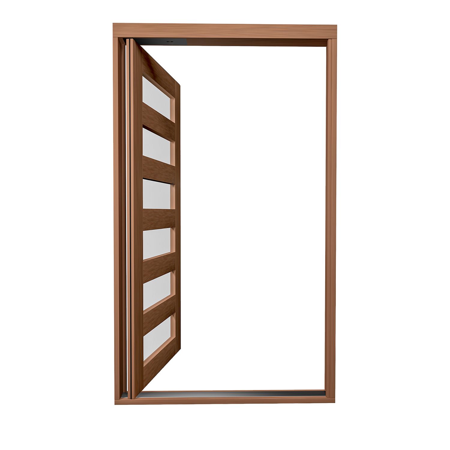 Hume Pivot Entry Door Frame PIV1 with Sill Assembled | Bowens