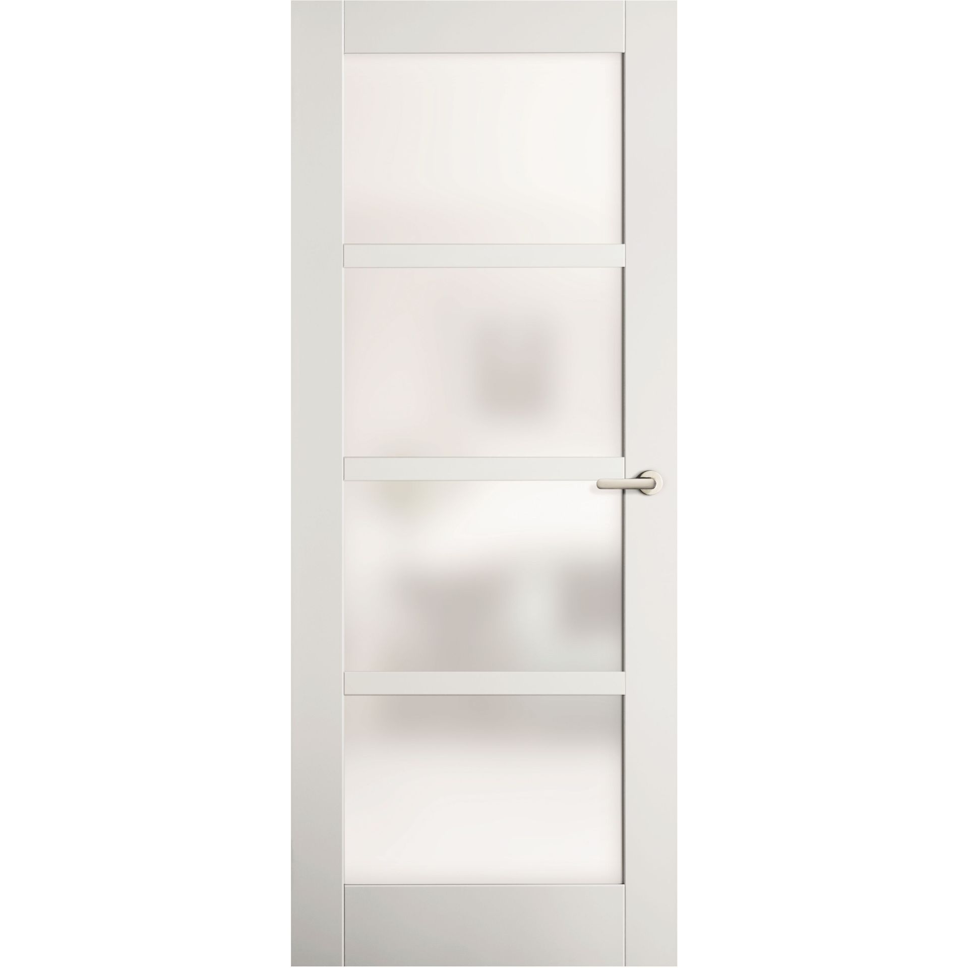 Corinthian Internal Door Moda PMOD4GC Primed Translucent | Bowens