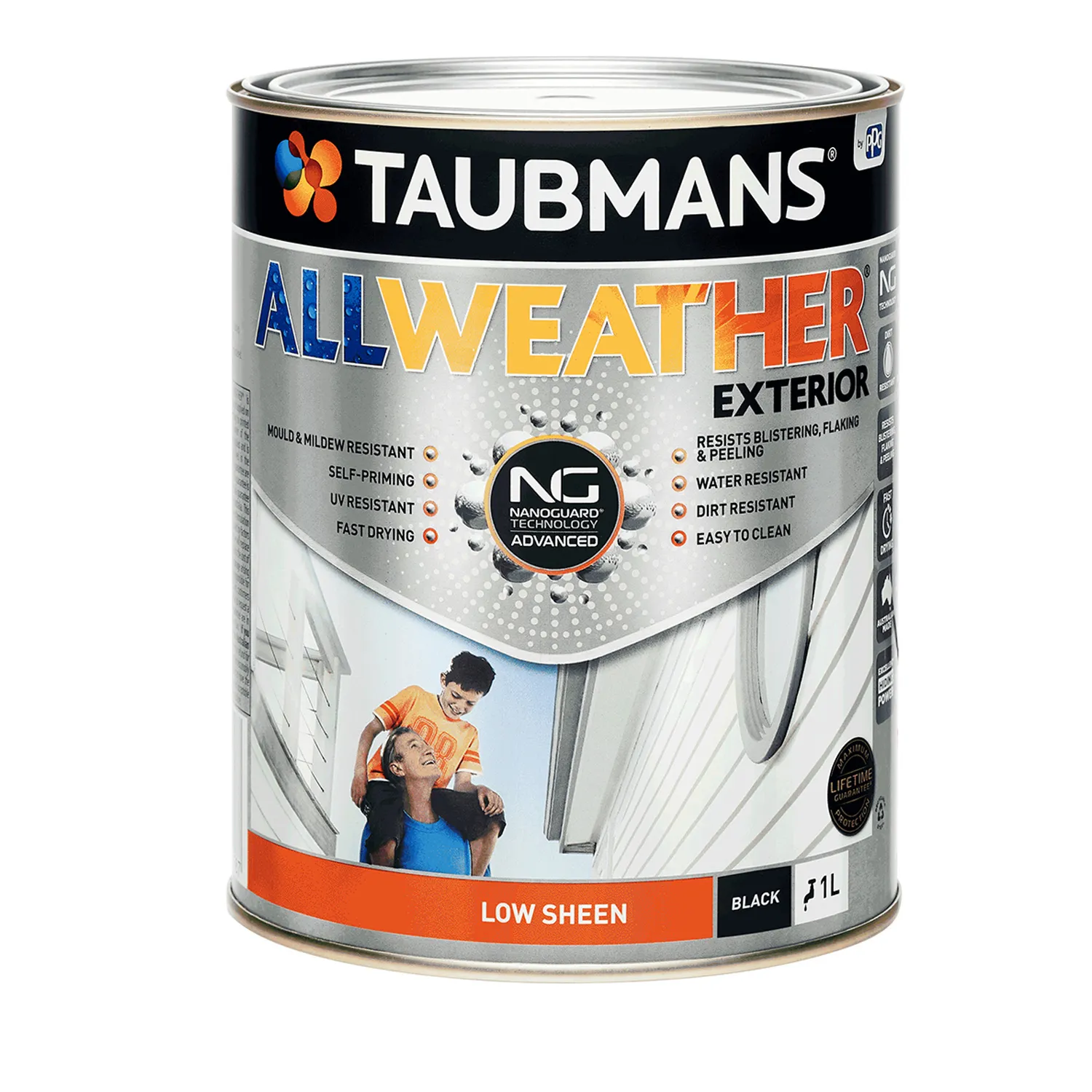 PPG1872151L_01_01_e8498d1e82eadc9e59b73d24afa4d51ec788c0df_PPG1872151L_0 Taubmans® All Weather® Exterior Paint