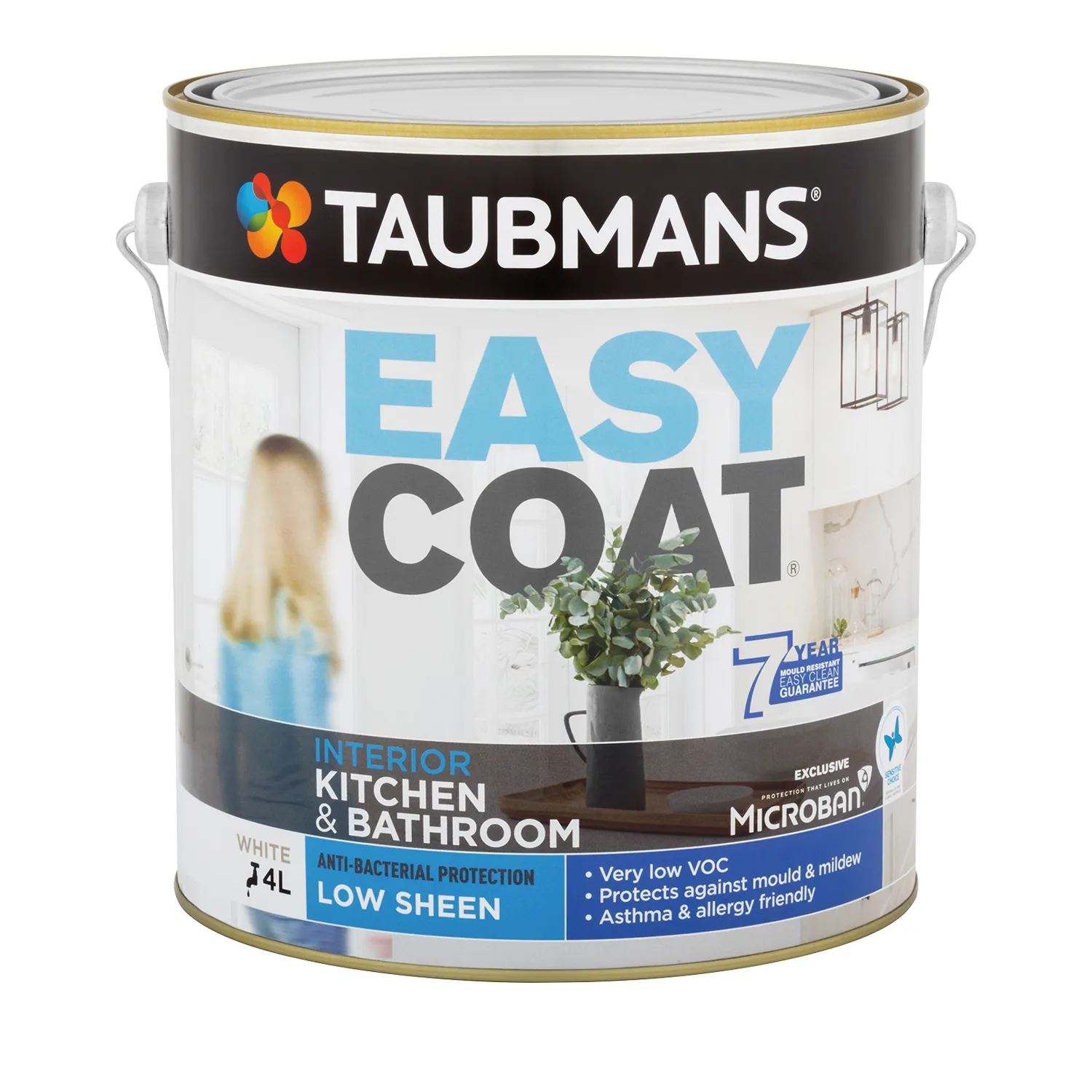 Taubmans® Easycoat® Kitchen & Bathroom Paint