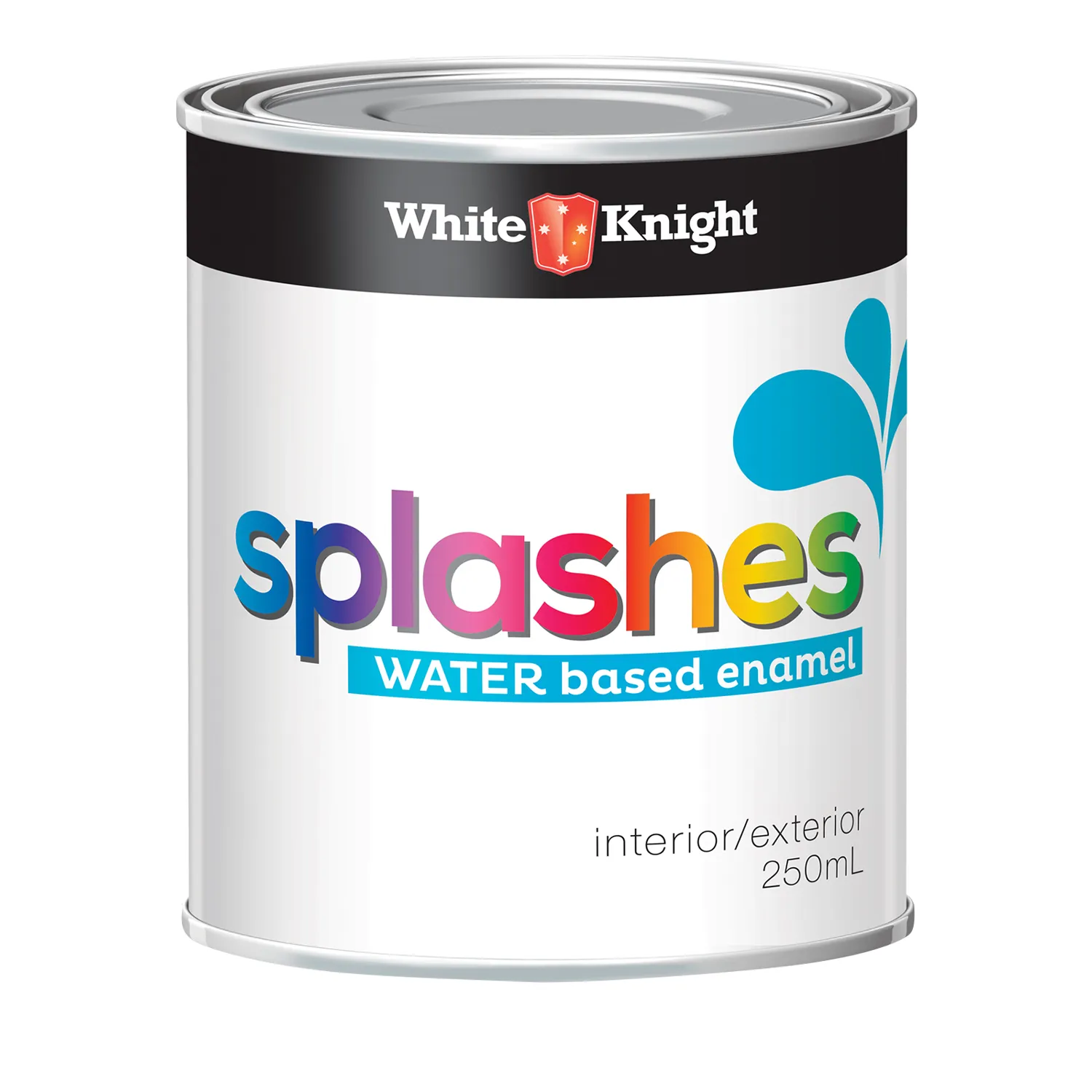 White Knight® Splashes Water-Based Enamel Paint