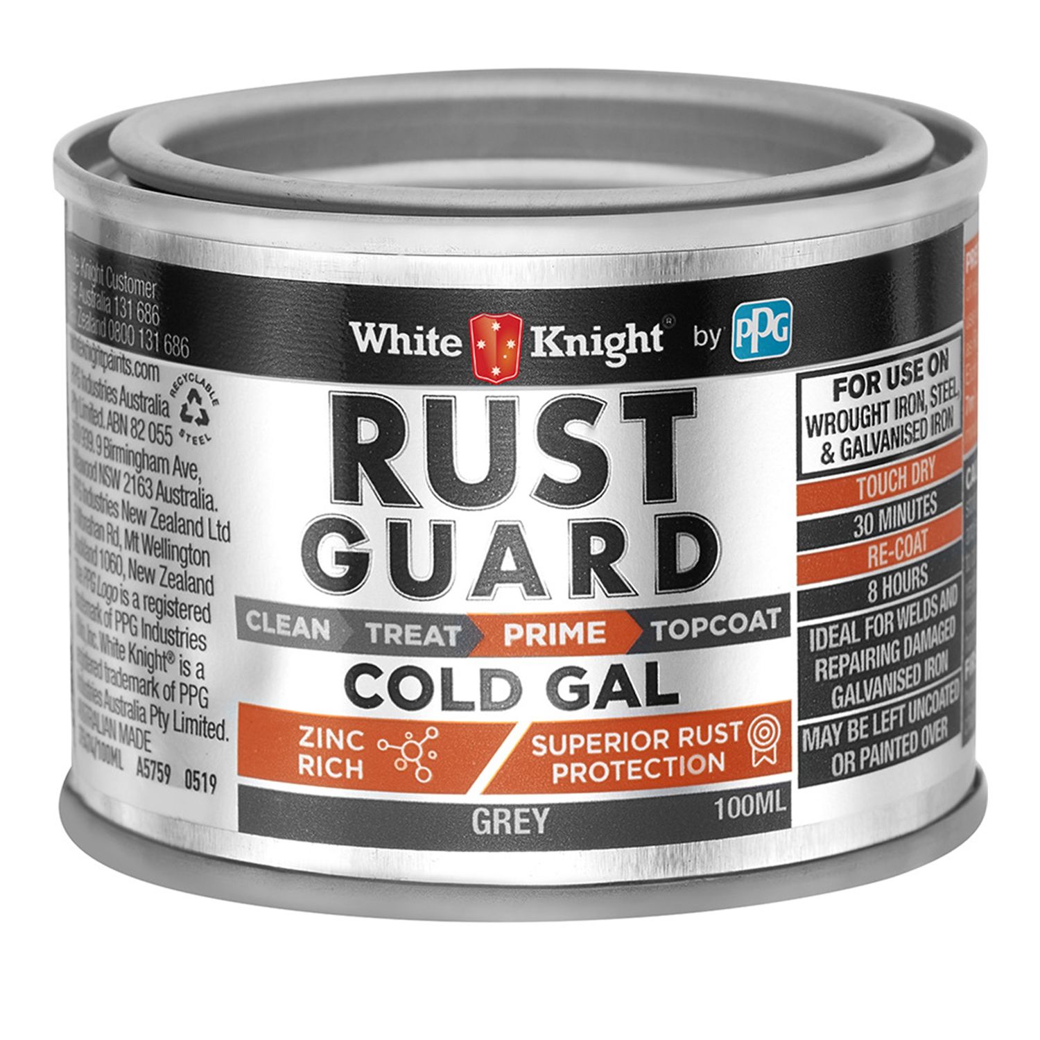 white knight rust guard epoxy enamel