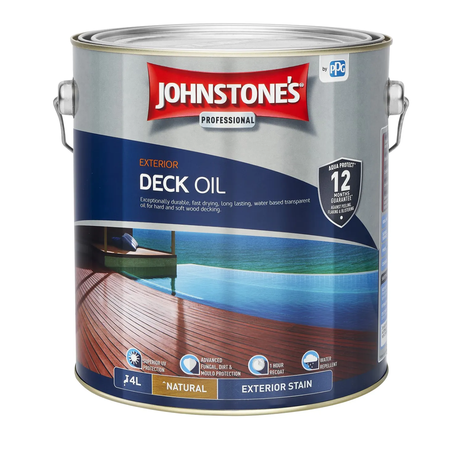 PPG4812004L_01_01_fc5b630373b4191c71bdfc098f6f14e39a9b1e21_PPG4812004L_0 Johnstone's® Professional Exterior Deck Oil Merbau