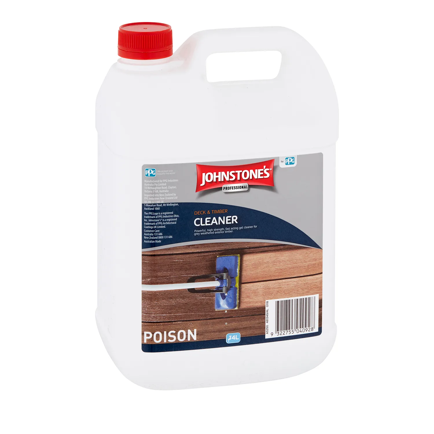 Johnstone's® Professional Deck & Timber Cleaner Gel