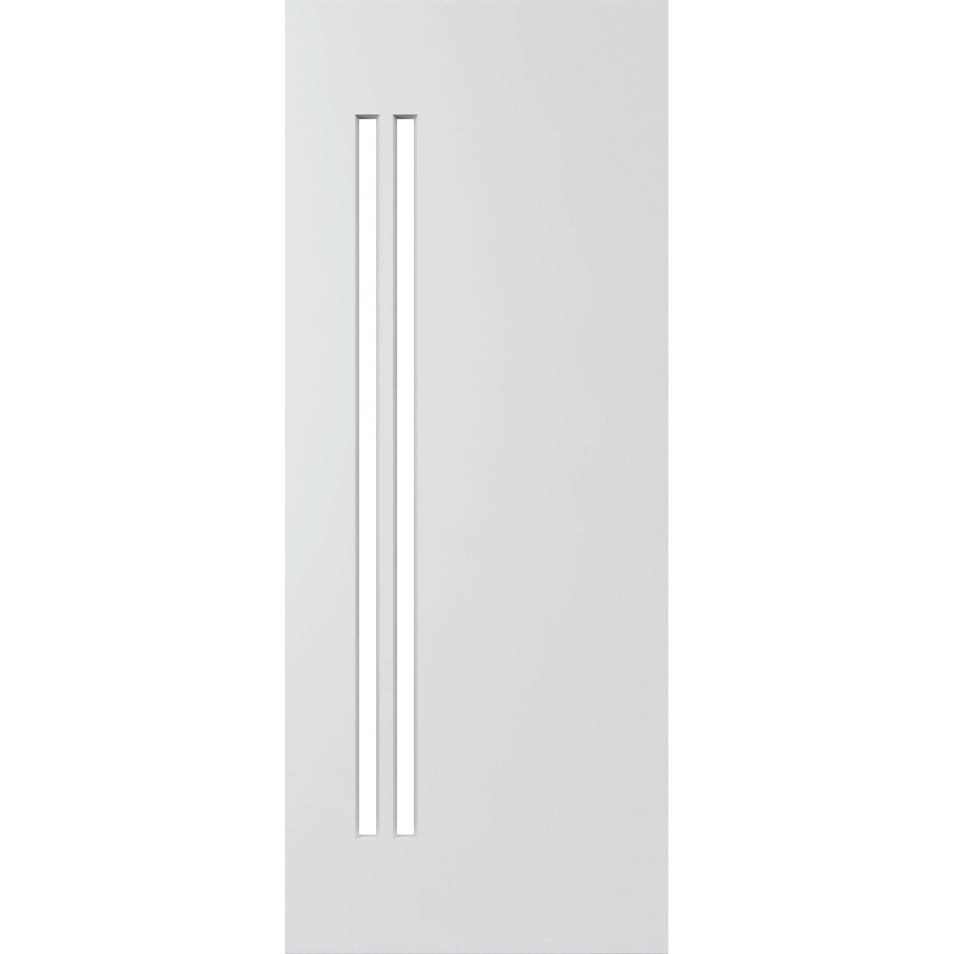 Corinthian Entry Door Slimlite PSLM202 Primed Clear Bowens