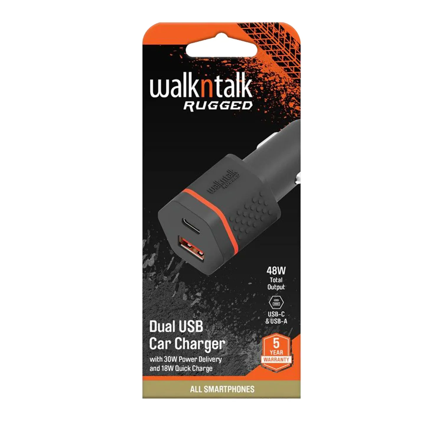 WalknTalk Rugged Car Charger
