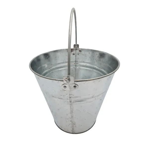 Queen Bucket Galvanised 10L