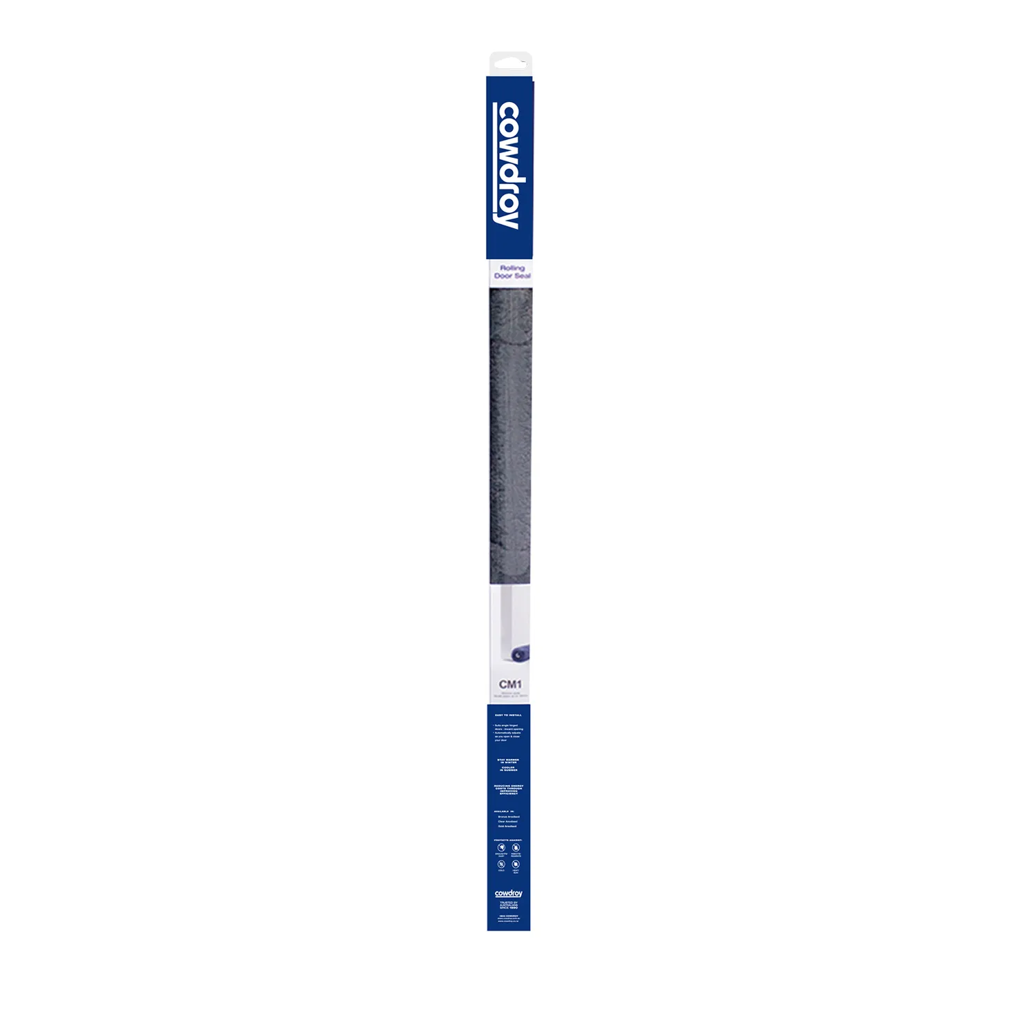 Cowdroy CM1 Rolling Door Seal Light Grey