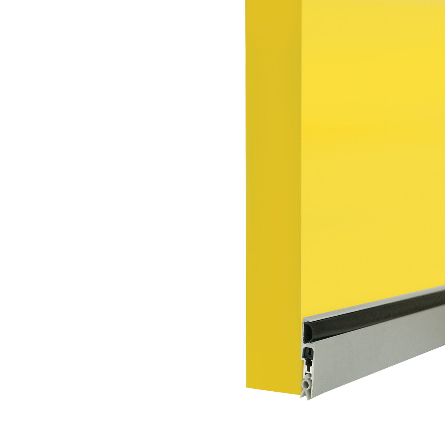 Cowdroy CM60 Automatic Door Seal Clear Anodised Bowens