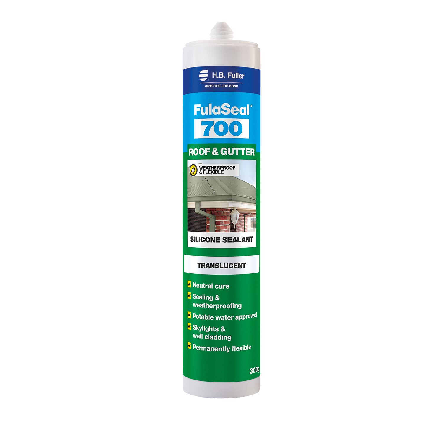 H.B. Fuller® FulaSeal™ 700 Roof & Gutter Silicone Sealant Black | Bowens