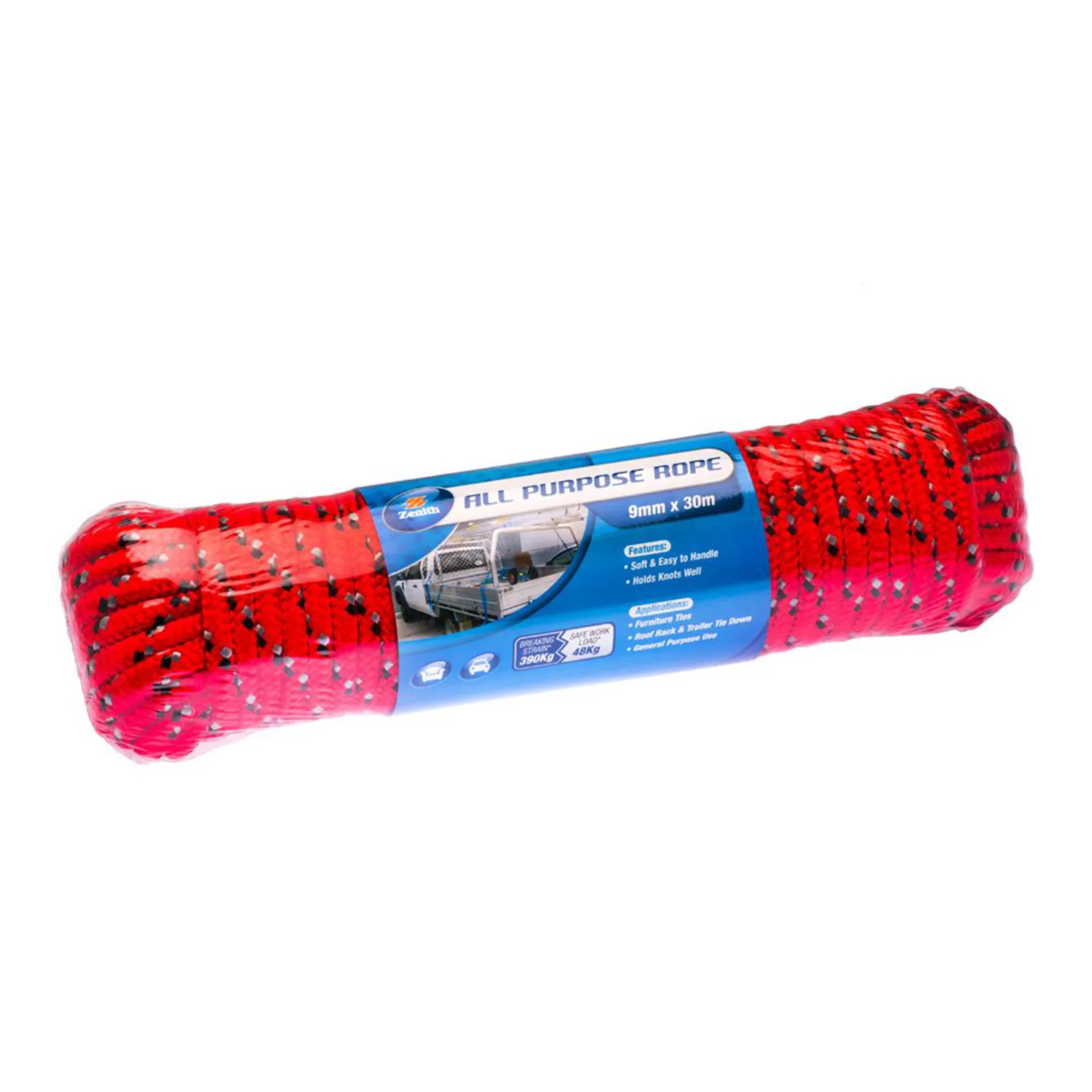 Bcf Rope Zenith® All Purpose Multi Filament Polyethylene Rope 30m | Bowens