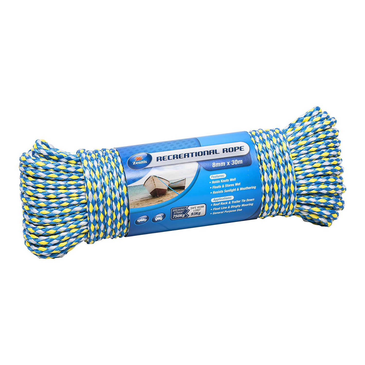 Zenith Outdoor Rope 8mm x 12m