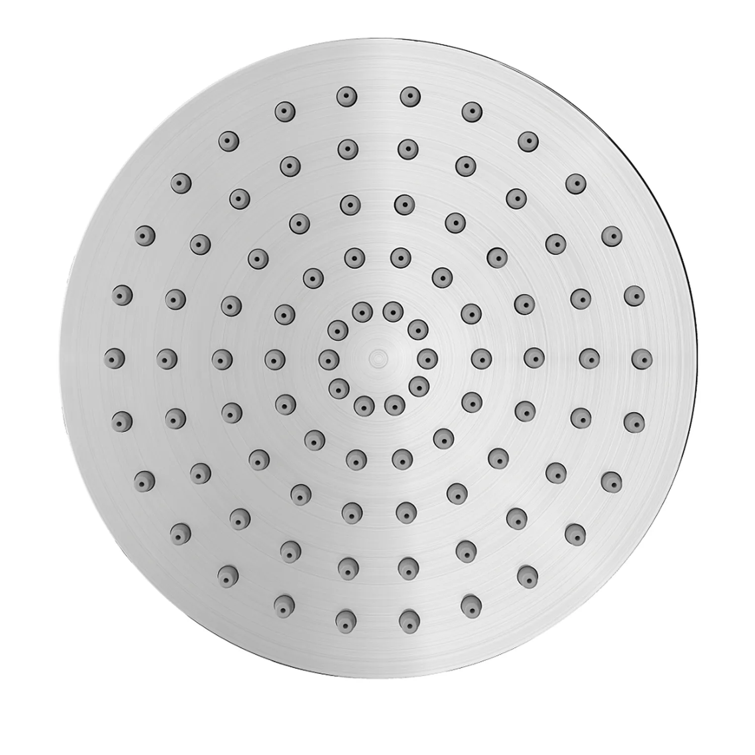 Interbath® Iris Round Shower Head Brushed Nickel