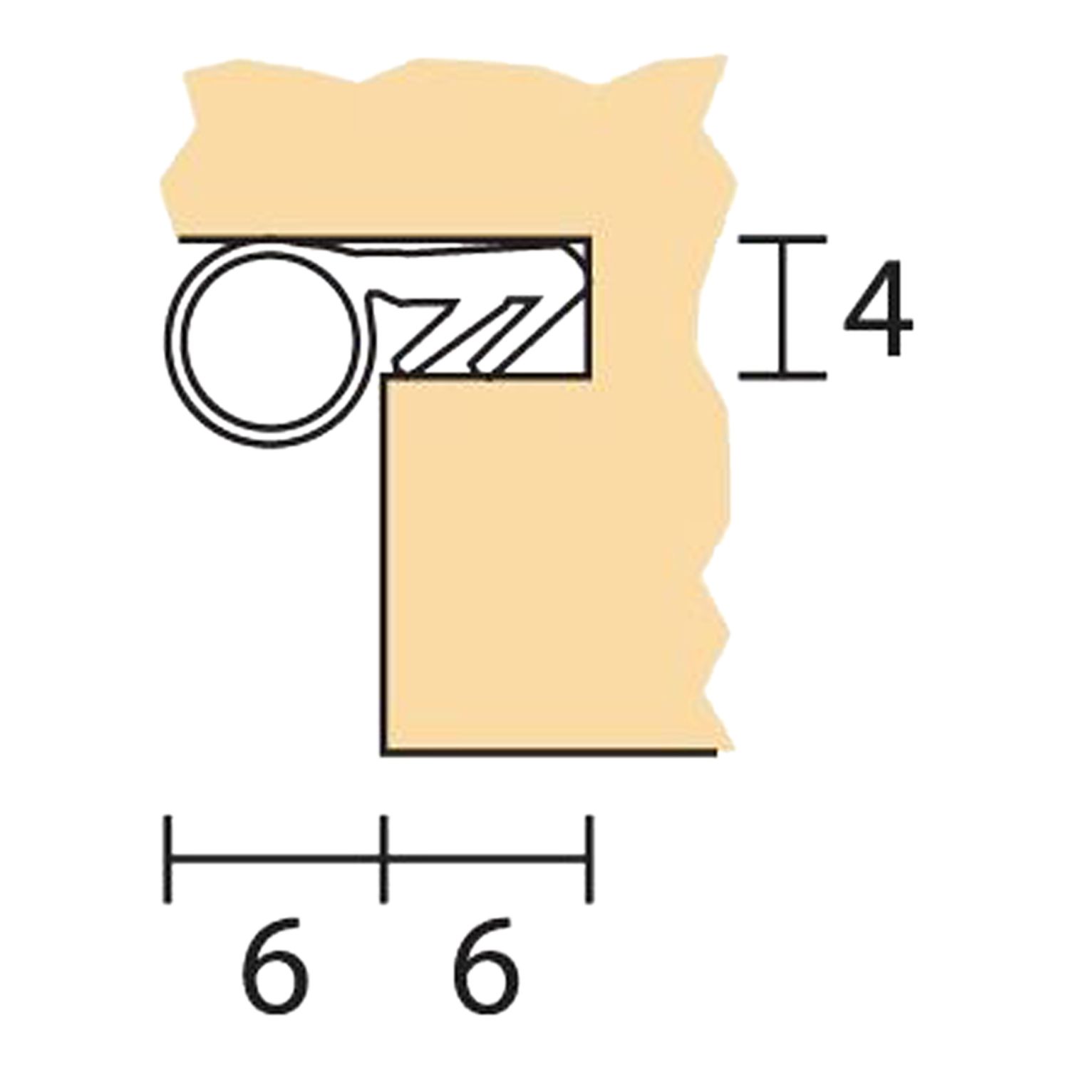 Raven RP530 Meeting Stile Seal | Bowens