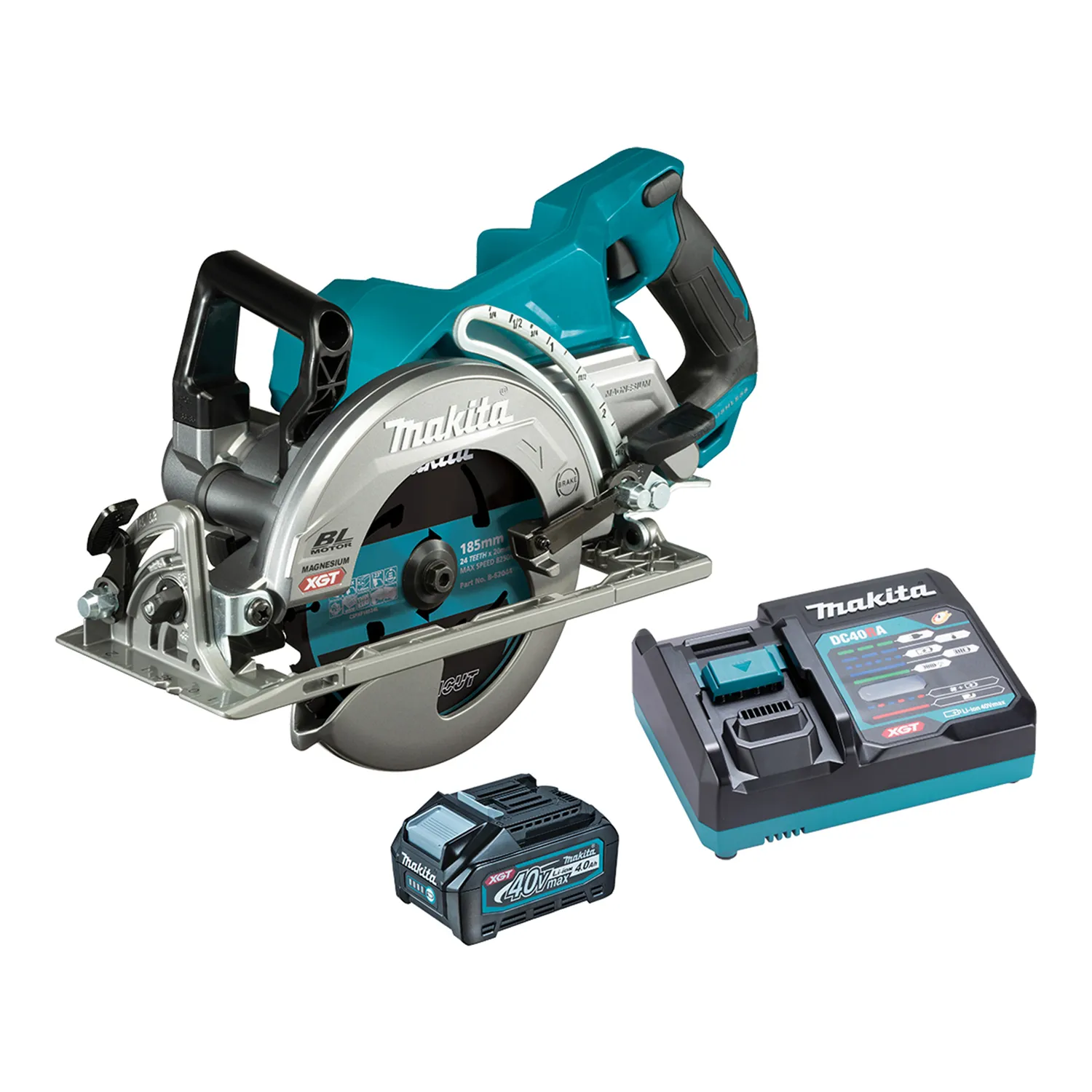 RS001GM101_01_01_28eea8ee1ebe7ee6511b619e10edda397349e956_RS001GM101 Makita® RS001GM101 40V Brushless Rear Handle Saw Kit