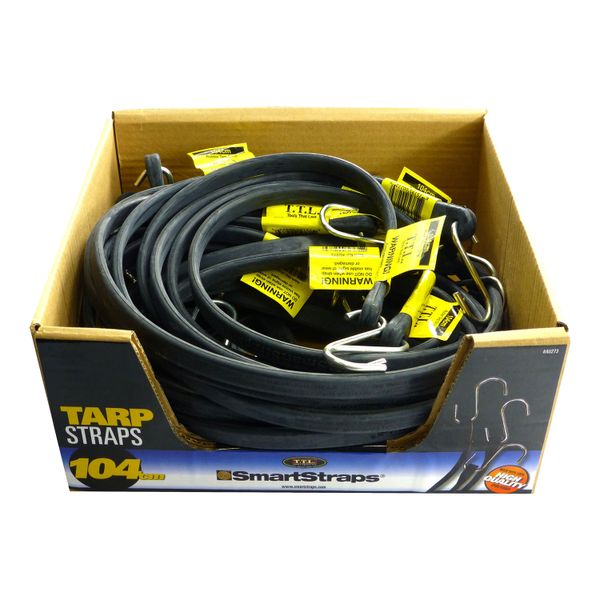 SmartStraps Assorted Length Adjustable Tarp Strap in the Bungee Cords  department at
